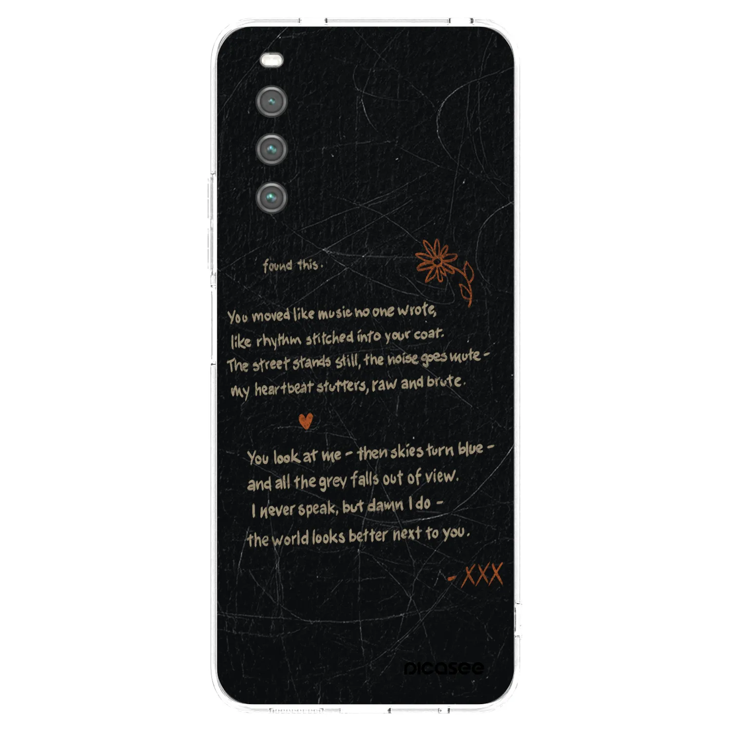 Picasee διαφανής θήκη σιλικόνης Sony Xperia 10 IV 5G - POET