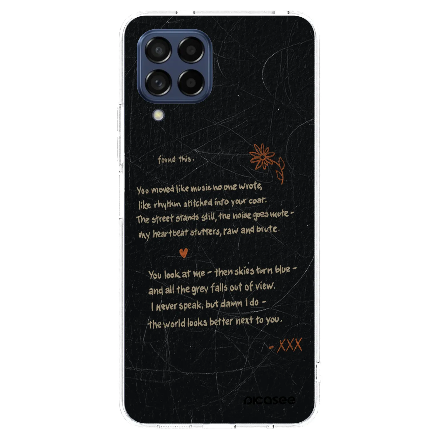 Picasee διαφανής θήκη σιλικόνης Samsung Galaxy M53 5G - POET