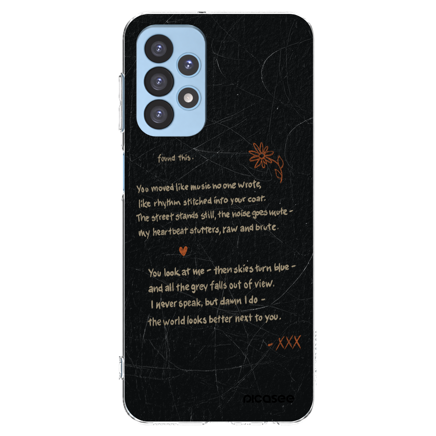 Picasee διαφανής θήκη σιλικόνης Samsung Galaxy A23 A235F 4G - POET