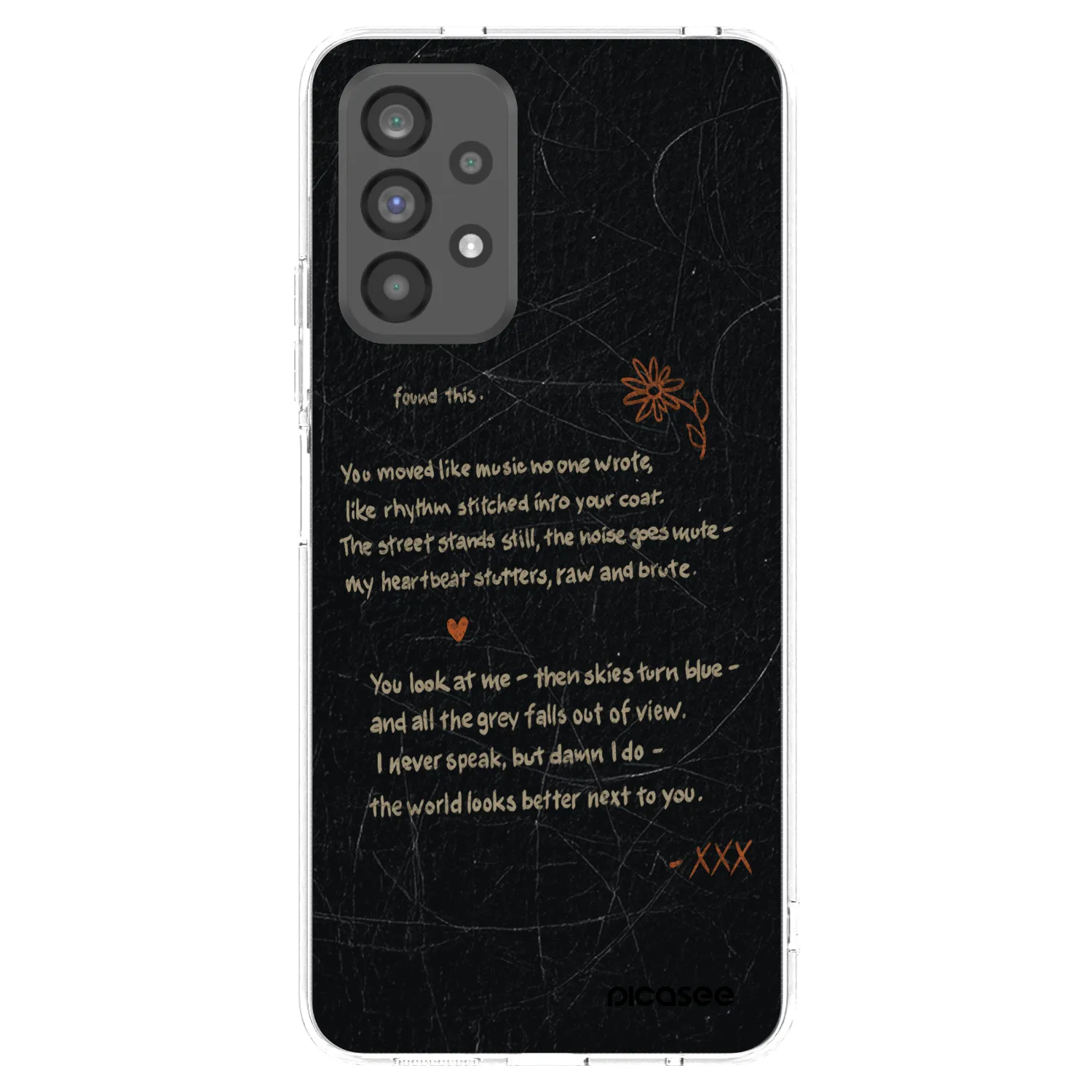 Picasee διαφανής θήκη σιλικόνης Samsung Galaxy A73 5G - POET