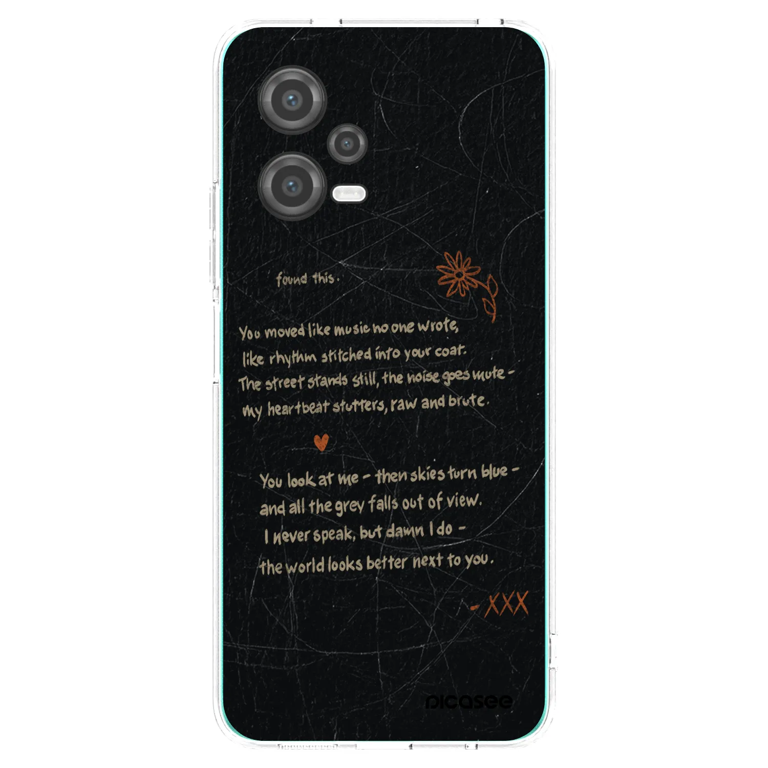 Picasee διαφανής θήκη σιλικόνης Xiaomi Poco X5 - POET