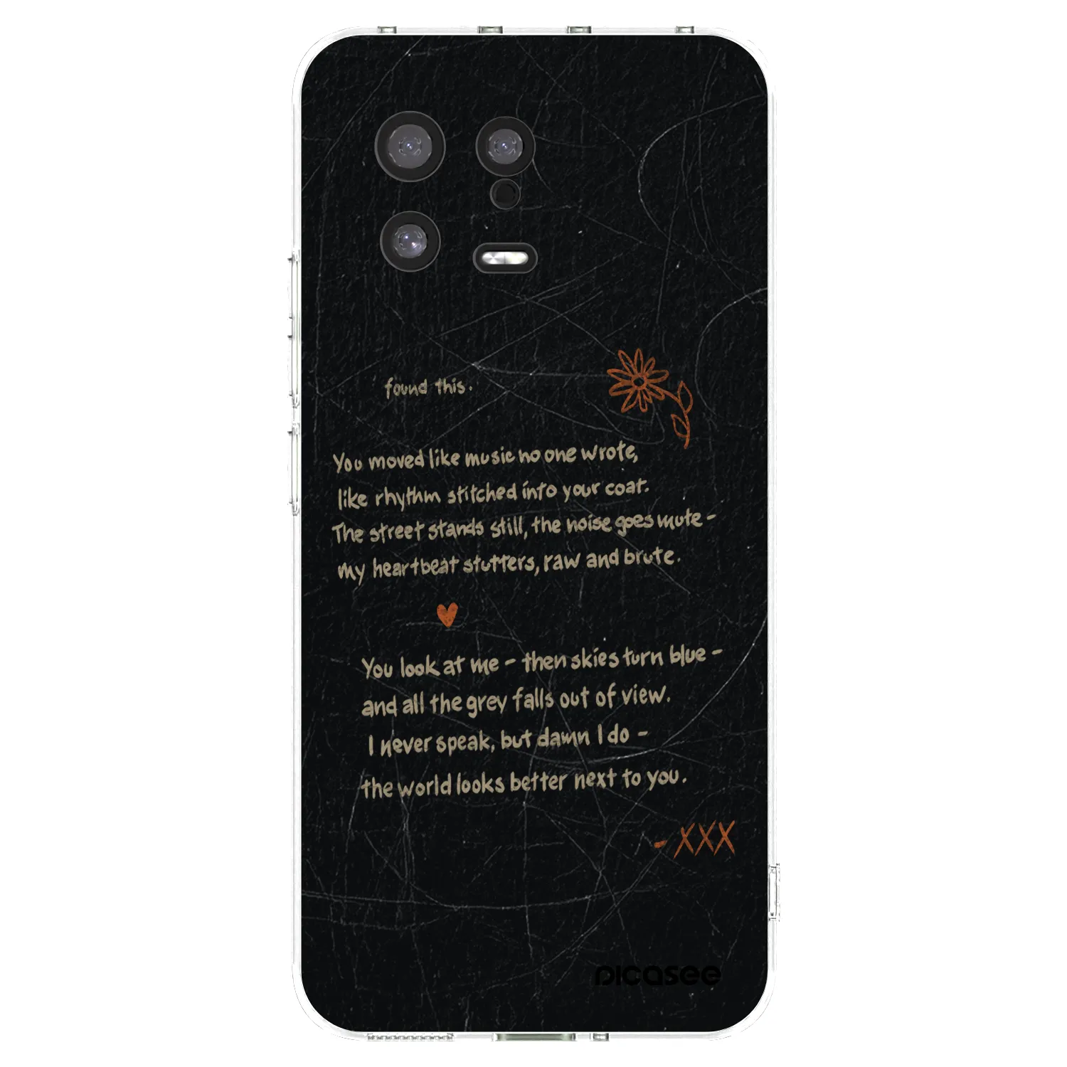 Picasee διαφανής θήκη σιλικόνης Xiaomi 13 - POET