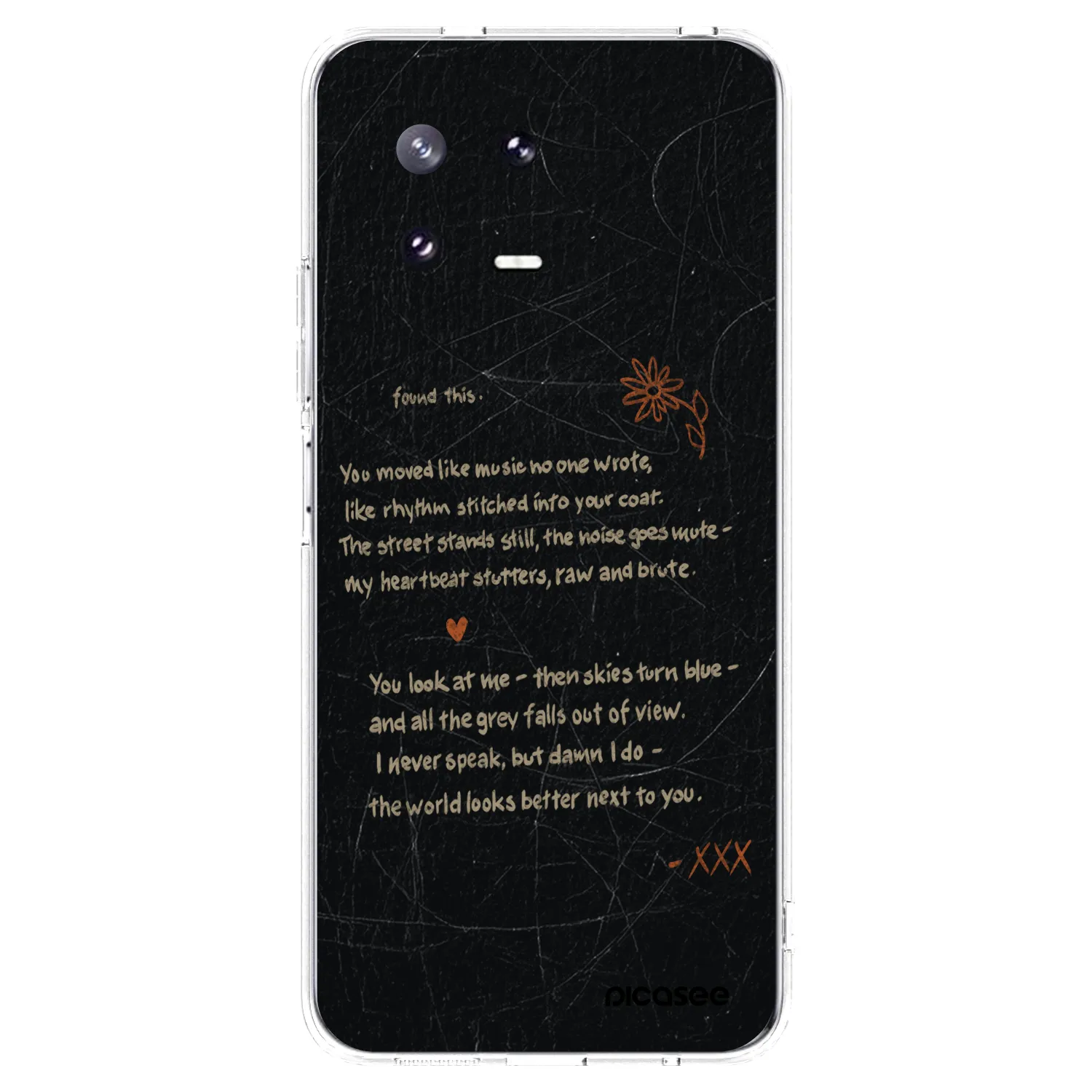 Picasee διαφανής θήκη σιλικόνης Xiaomi 13 Pro - POET
