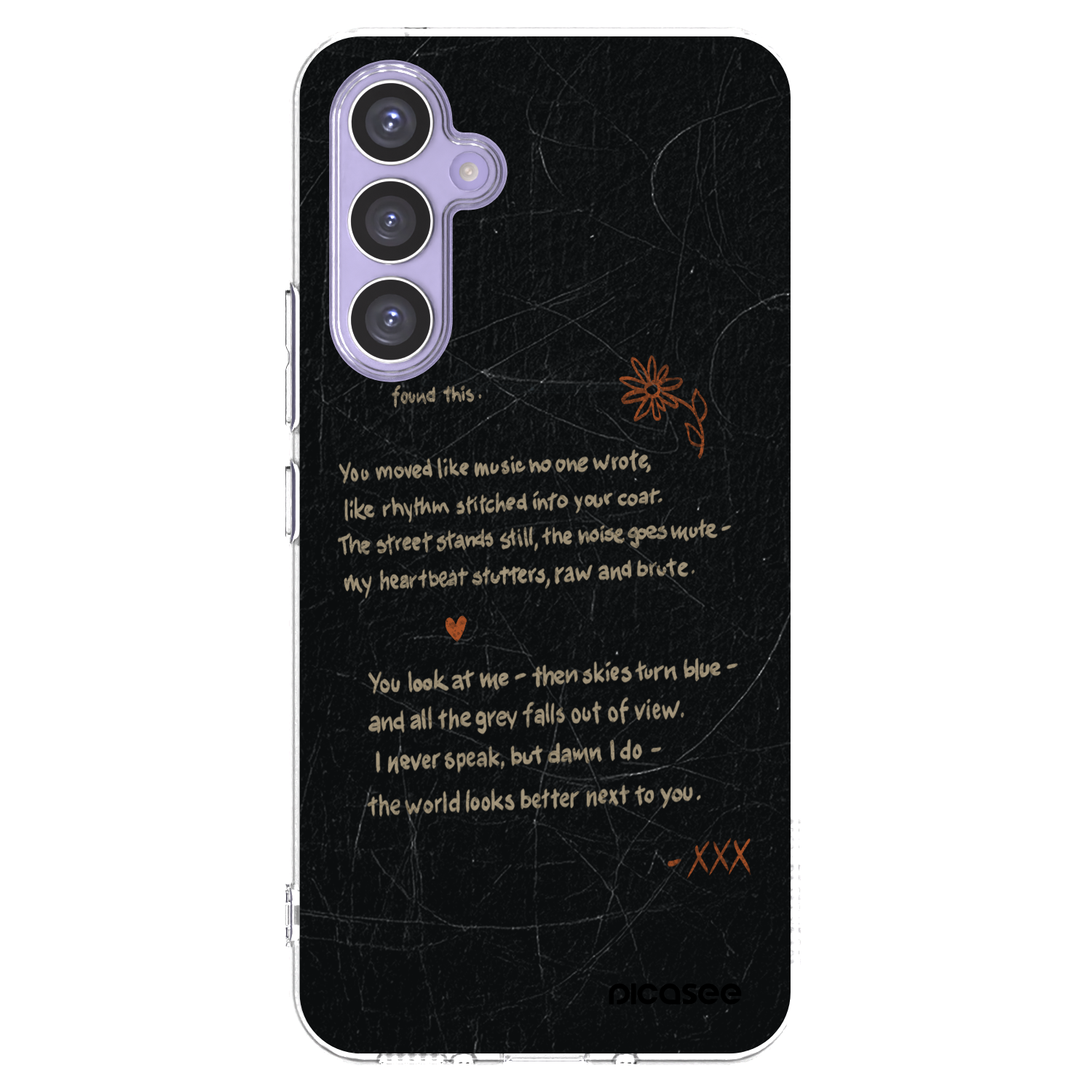 Picasee διαφανής θήκη σιλικόνης Samsung Galaxy A54 5G A546B - POET