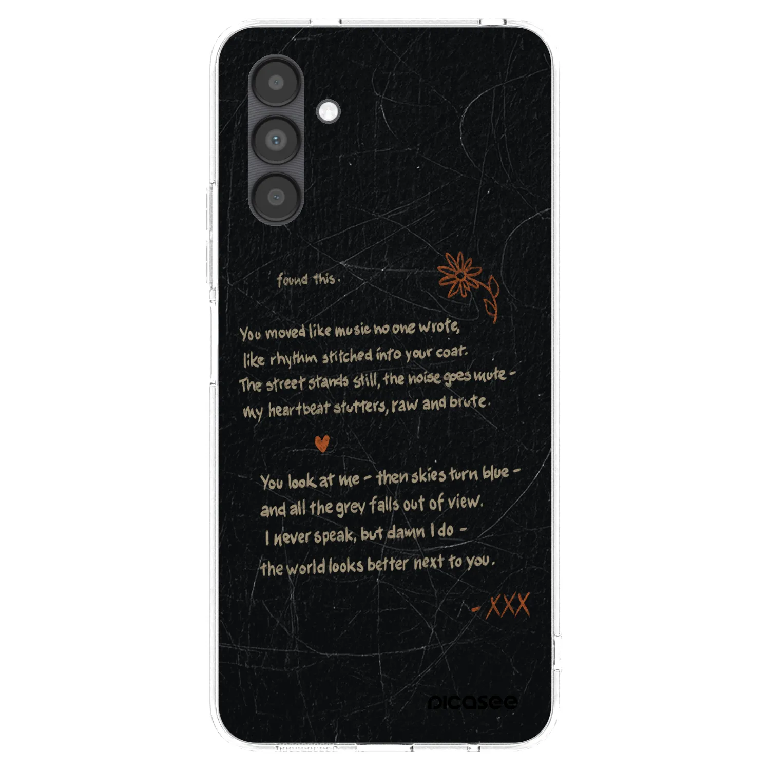 Picasee διαφανής θήκη σιλικόνης Samsung Galaxy A04s A047F - POET