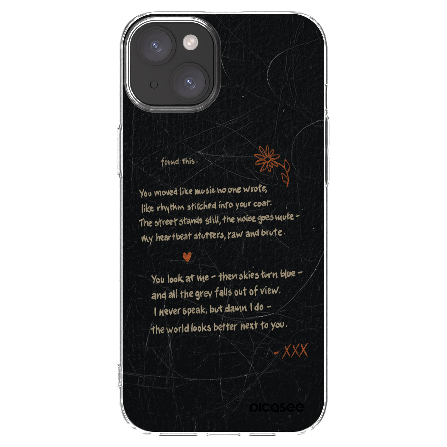 Picasee διαφανής θήκη σιλικόνης Apple iPhone 15 Plus - POET