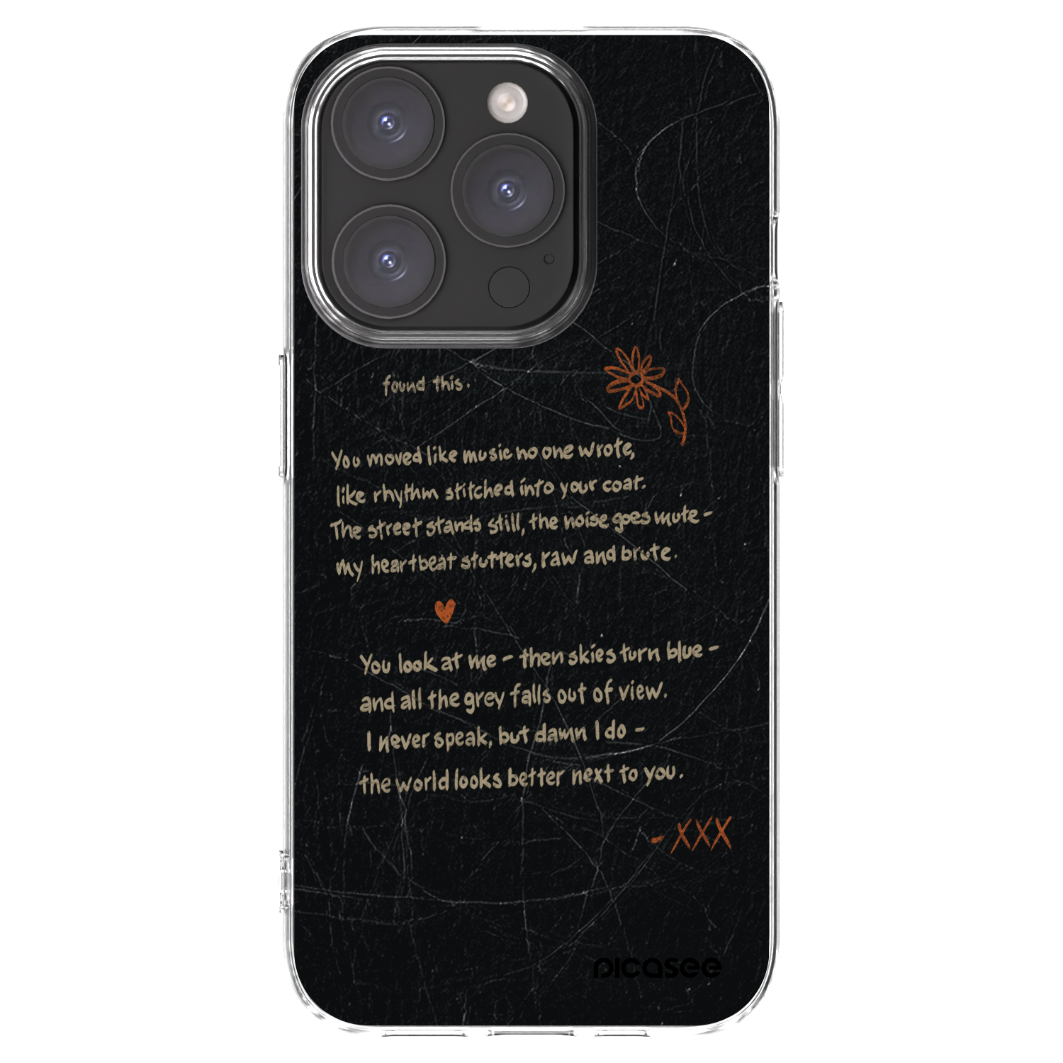 Picasee διαφανής θήκη σιλικόνης Apple iPhone 15 Pro - POET