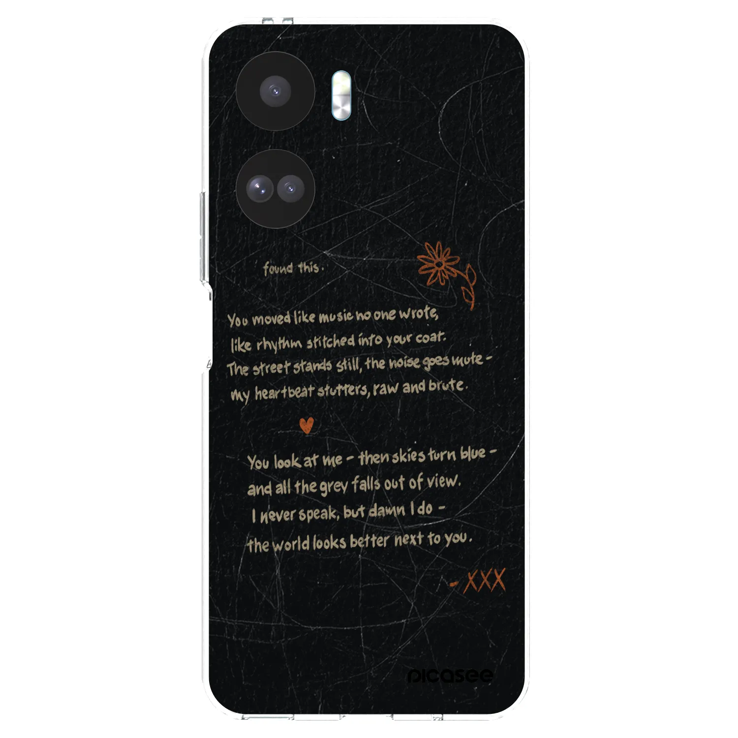 Picasee διαφανής θήκη σιλικόνης Honor 90 Lite 5G - POET
