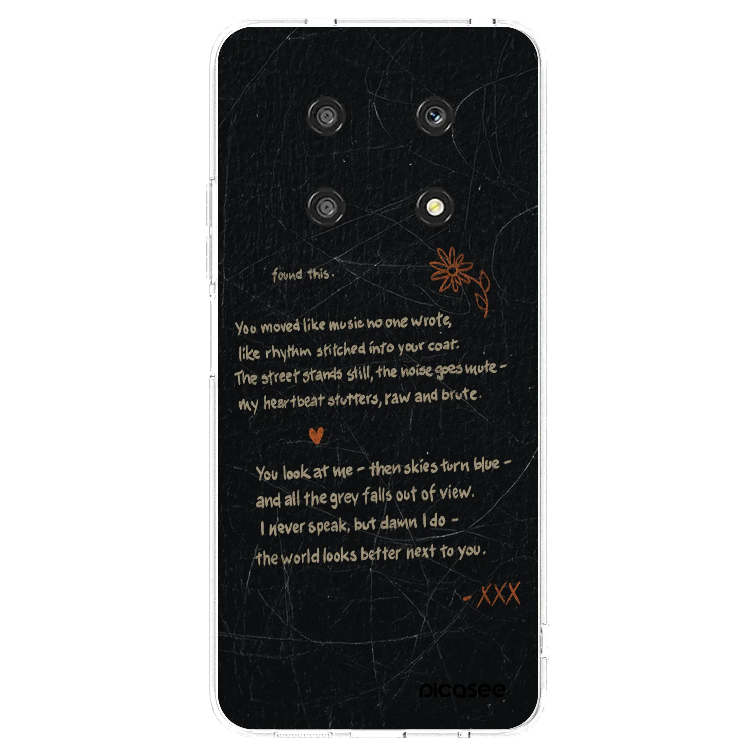 Picasee διαφανής θήκη σιλικόνης Honor Magic4 Lite 5G - POET