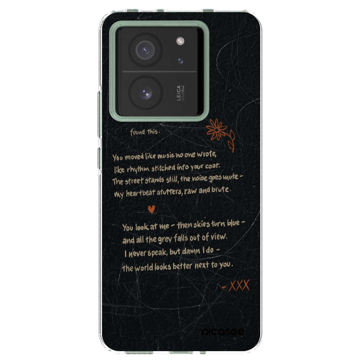 Picasee διαφανής θήκη σιλικόνης Xiaomi 13T - POET