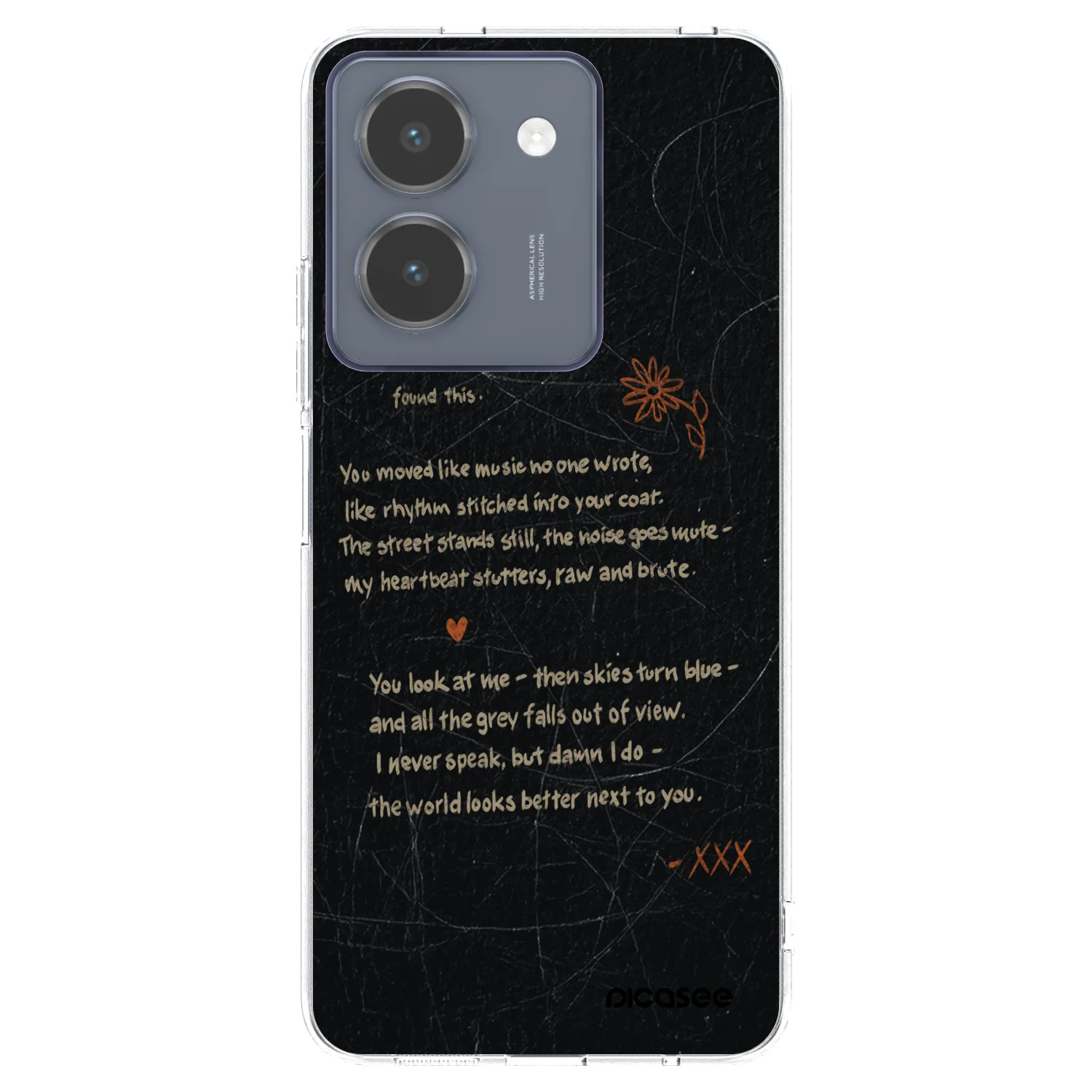 Picasee διαφανής θήκη σιλικόνης Vivo Y36 4G - POET