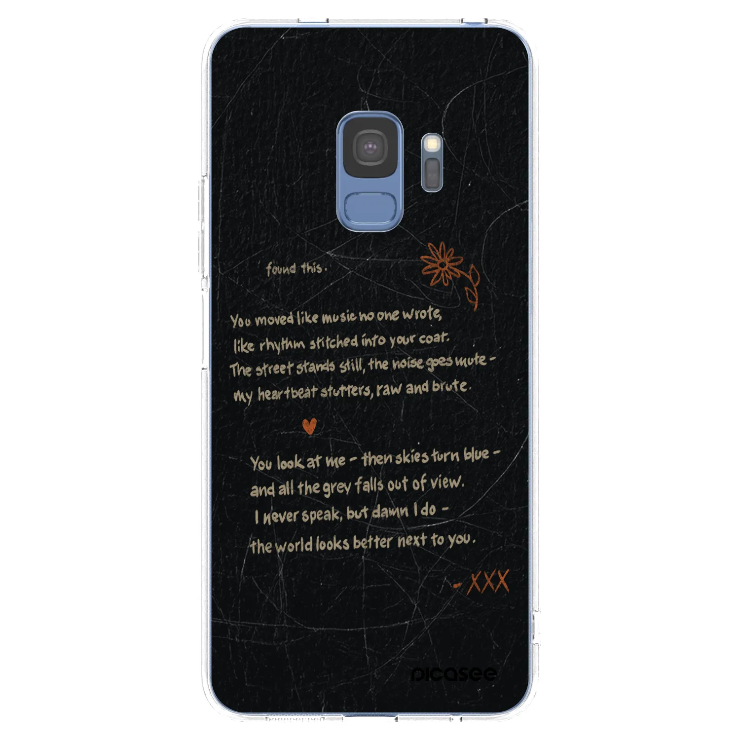 Picasee διαφανής θήκη σιλικόνης Samsung Galaxy S9 G960F - POET