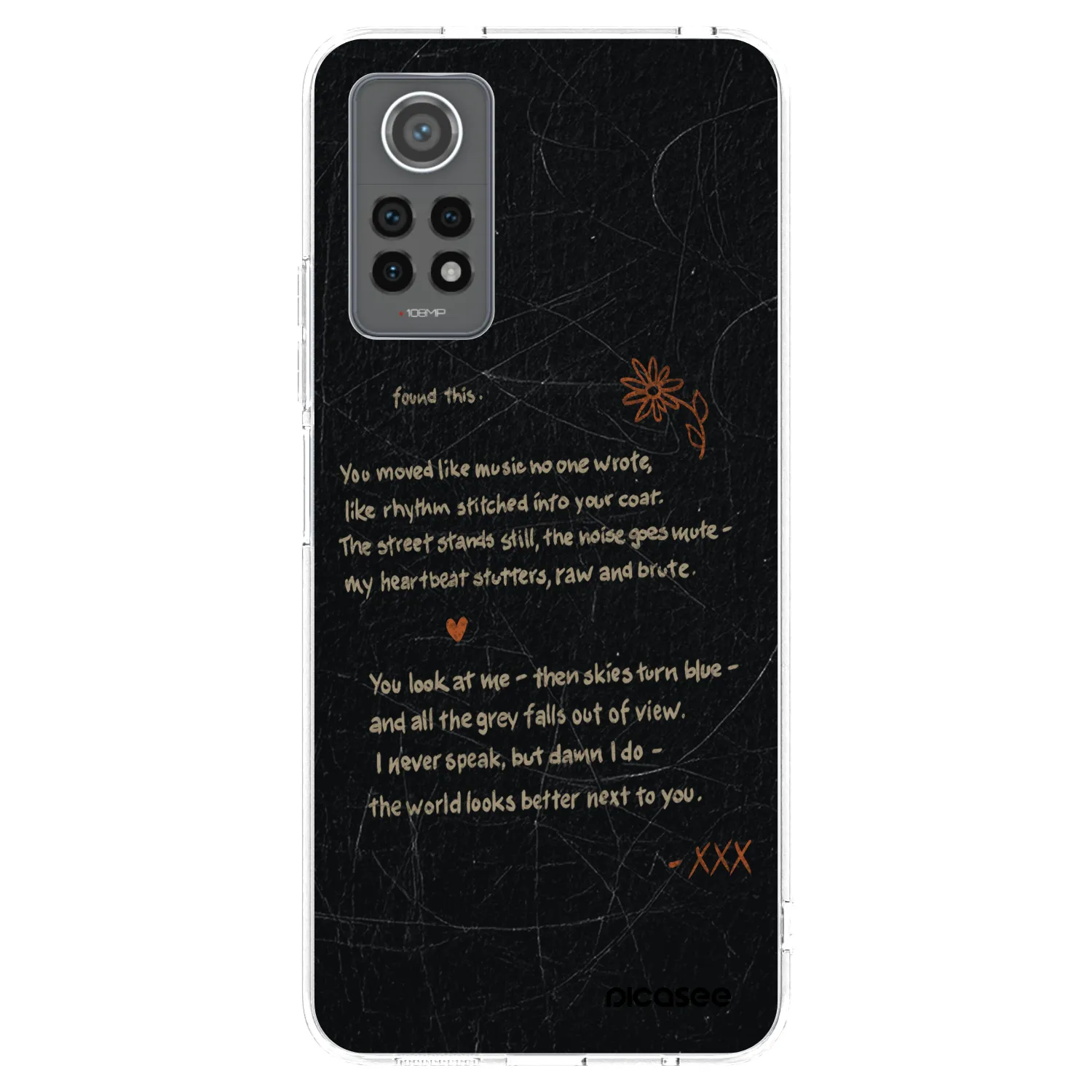 Picasee διαφανής θήκη σιλικόνης Xiaomi Redmi Note 12 Pro 4G - POET