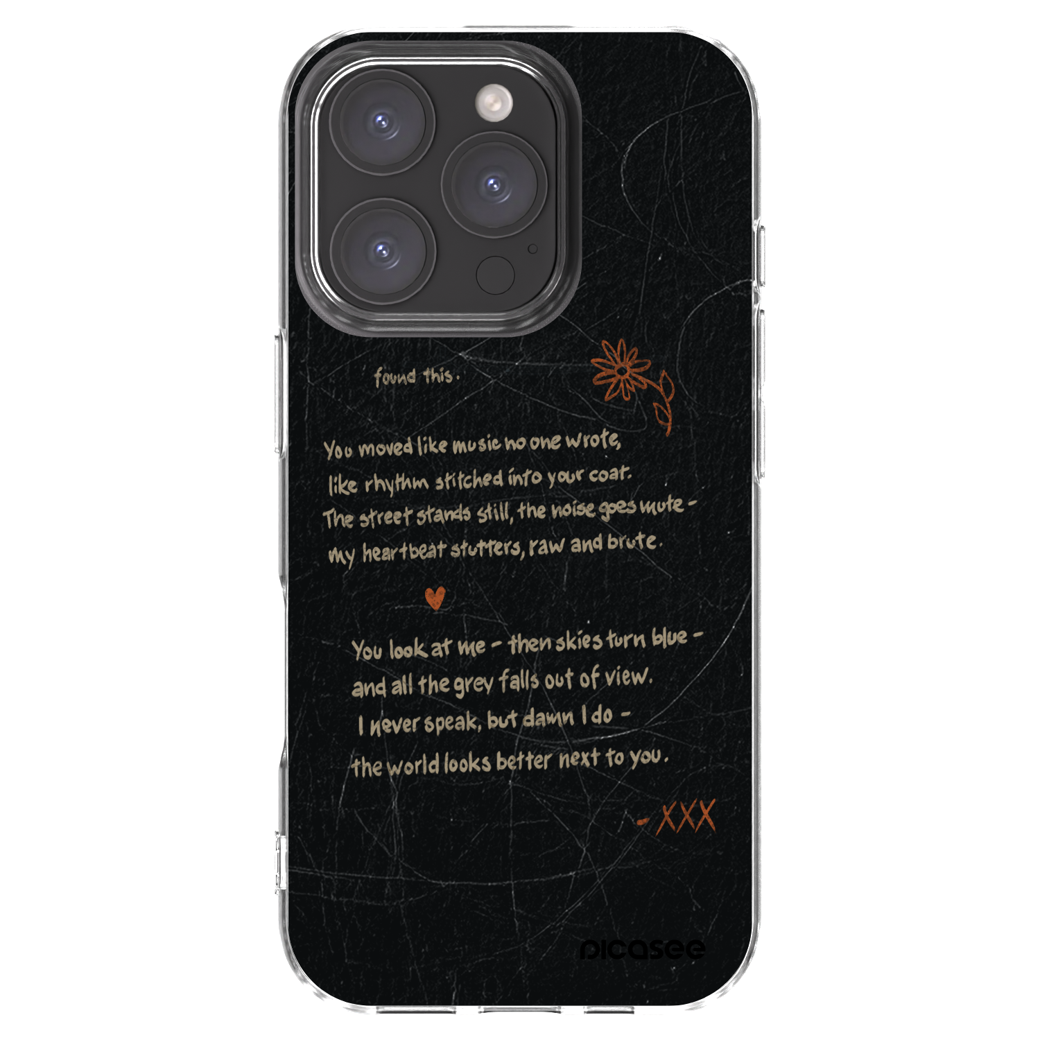 Picasee διαφανής θήκη σιλικόνης Apple iPhone 16 Pro - POET