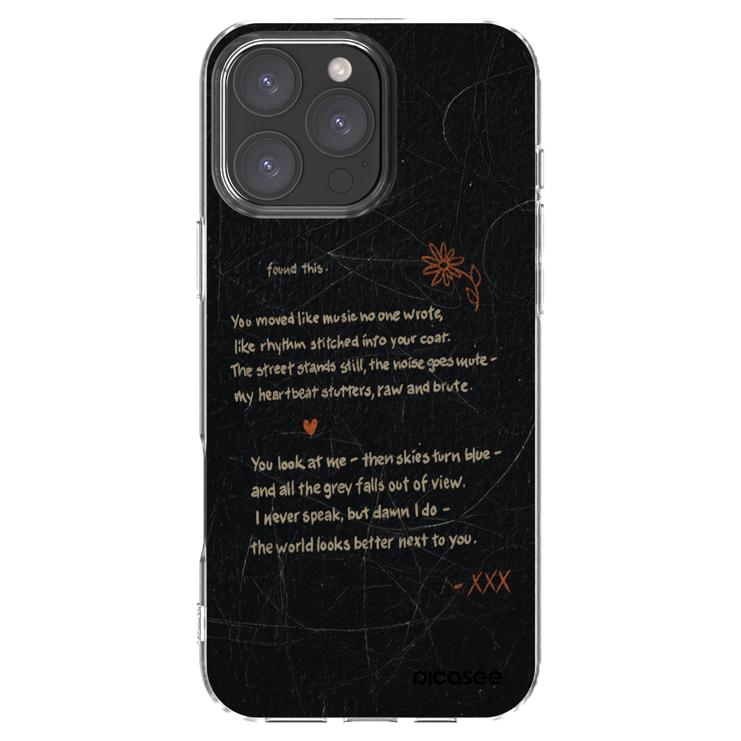 Picasee διαφανής θήκη σιλικόνης Apple iPhone 16 Pro Max - POET