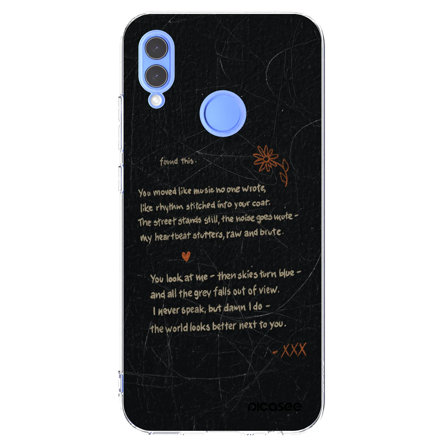 Picasee διαφανής θήκη σιλικόνης Huawei P Smart 2019 - POET