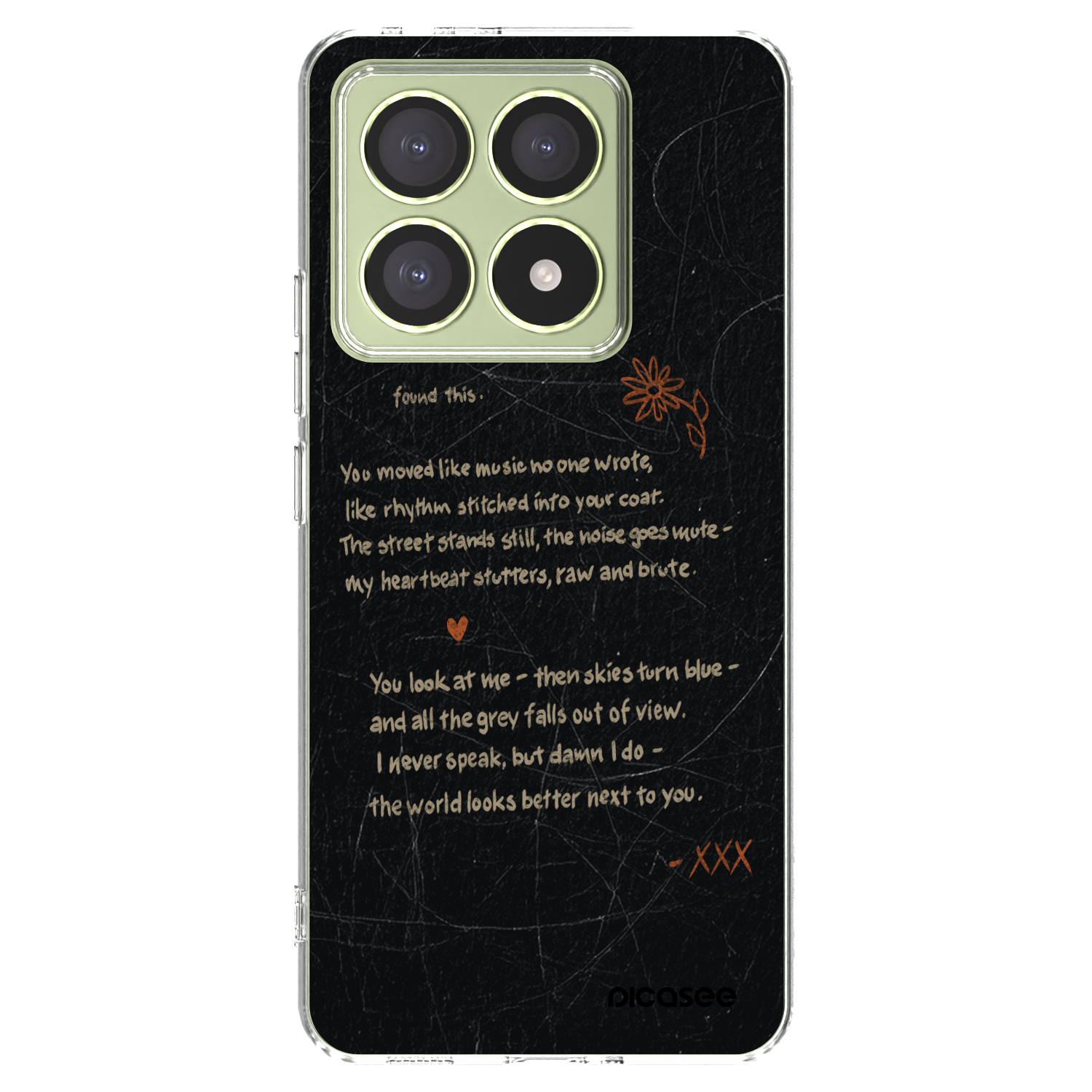 Picasee διαφανής θήκη σιλικόνης Xiaomi 14T - POET