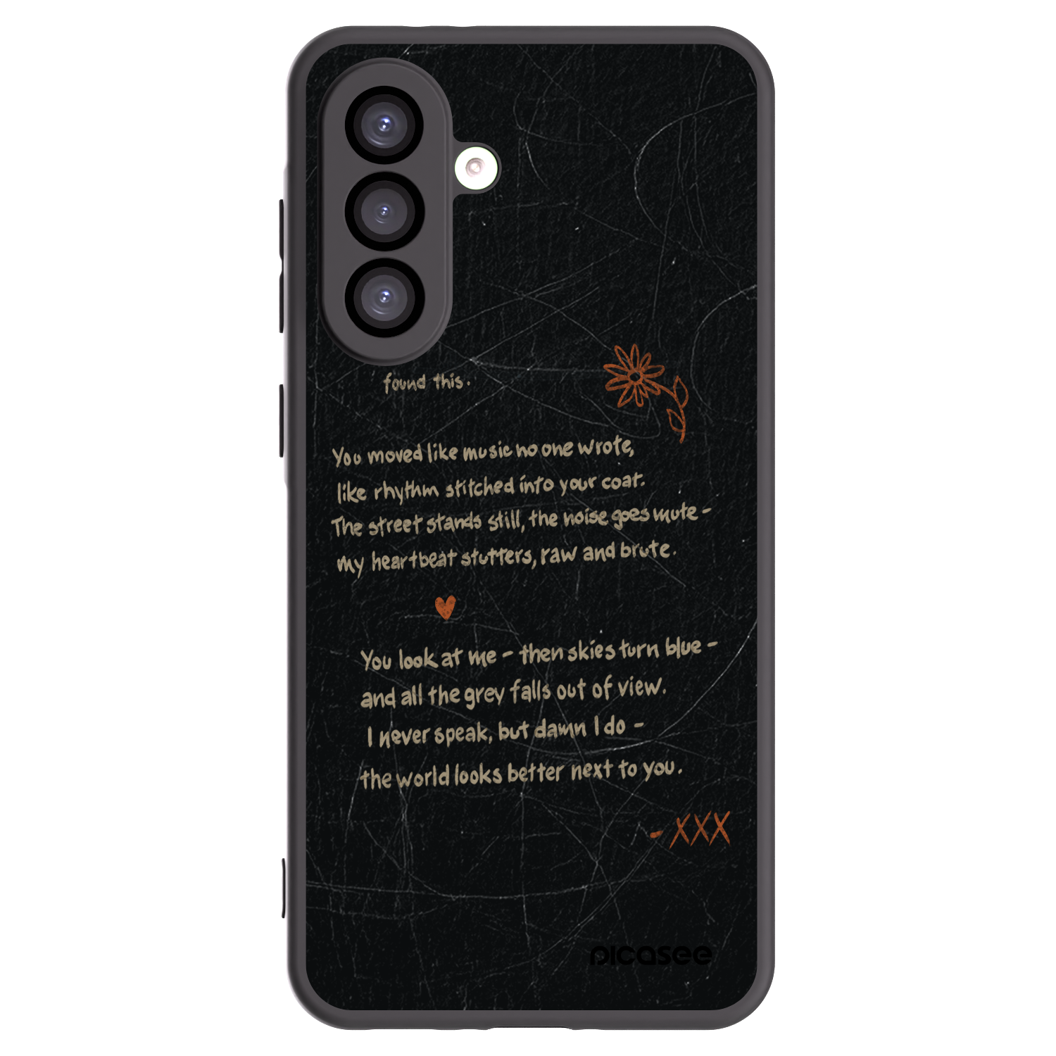 Picasee Μαύρη θήκη σιλικόνης για Samsung Galaxy A26 5G A266B - POET
