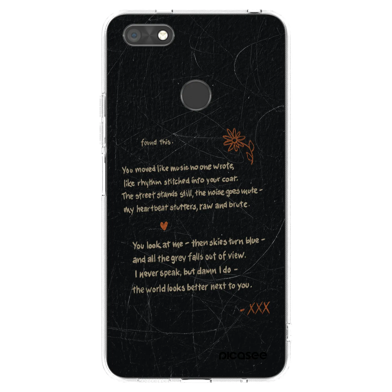 Picasee διαφανής θήκη σιλικόνης Huawei P9 Lite Mini - POET