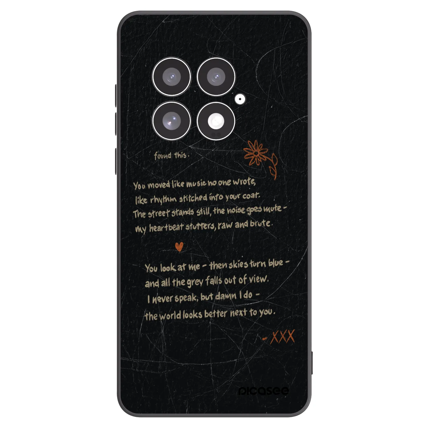 Picasee Μαύρη θήκη σιλικόνης για OnePlus 13 5G - POET