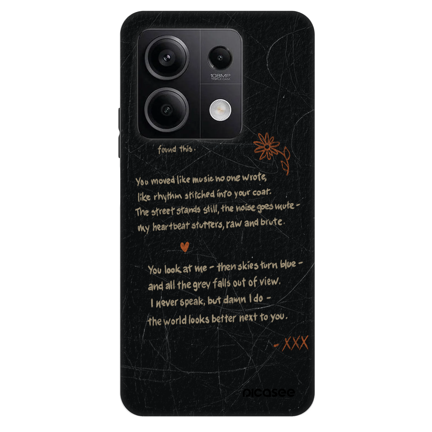 Picasee Fashion Case για Xiaomi Redmi Note 13 5G - POET