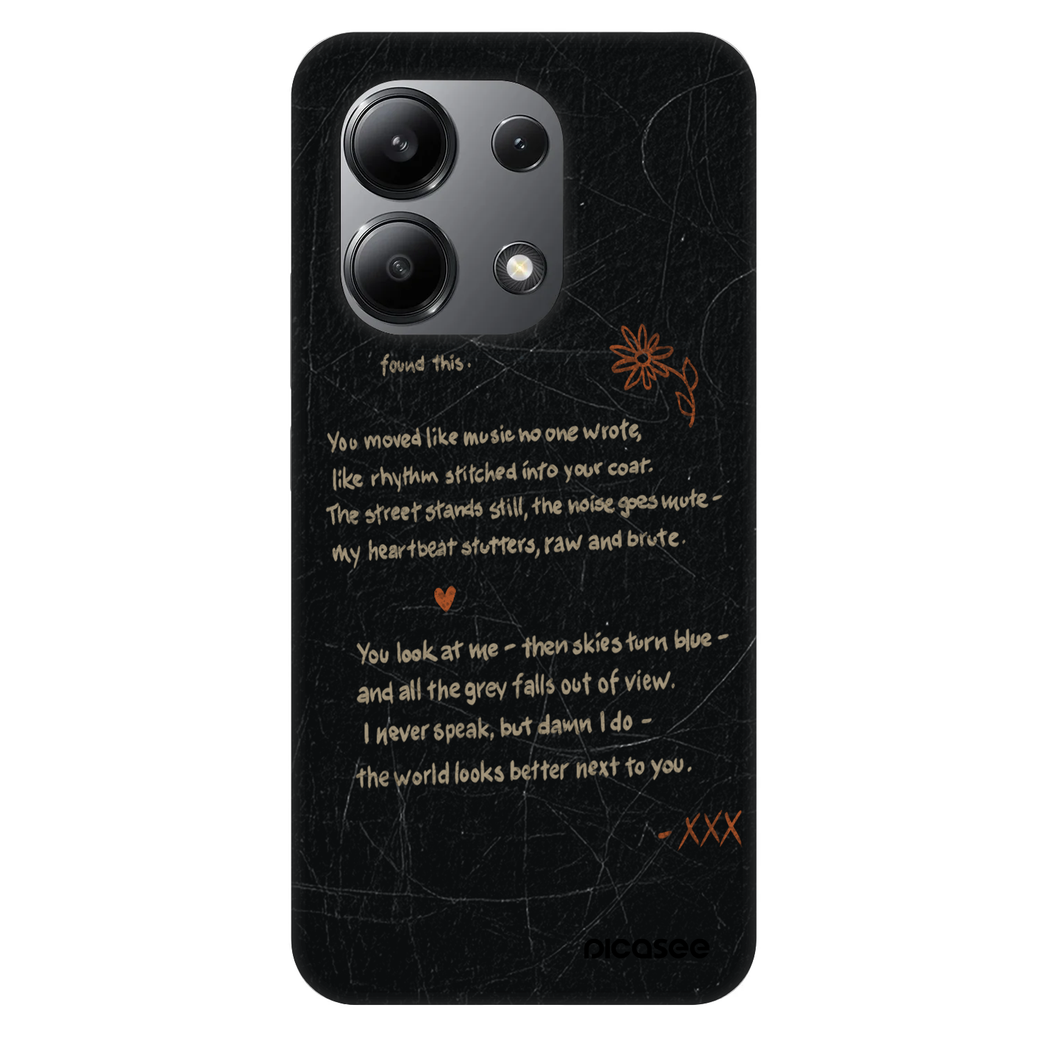 Picasee Fashion Case για Xiaomi Redmi Note 13 4G - POET