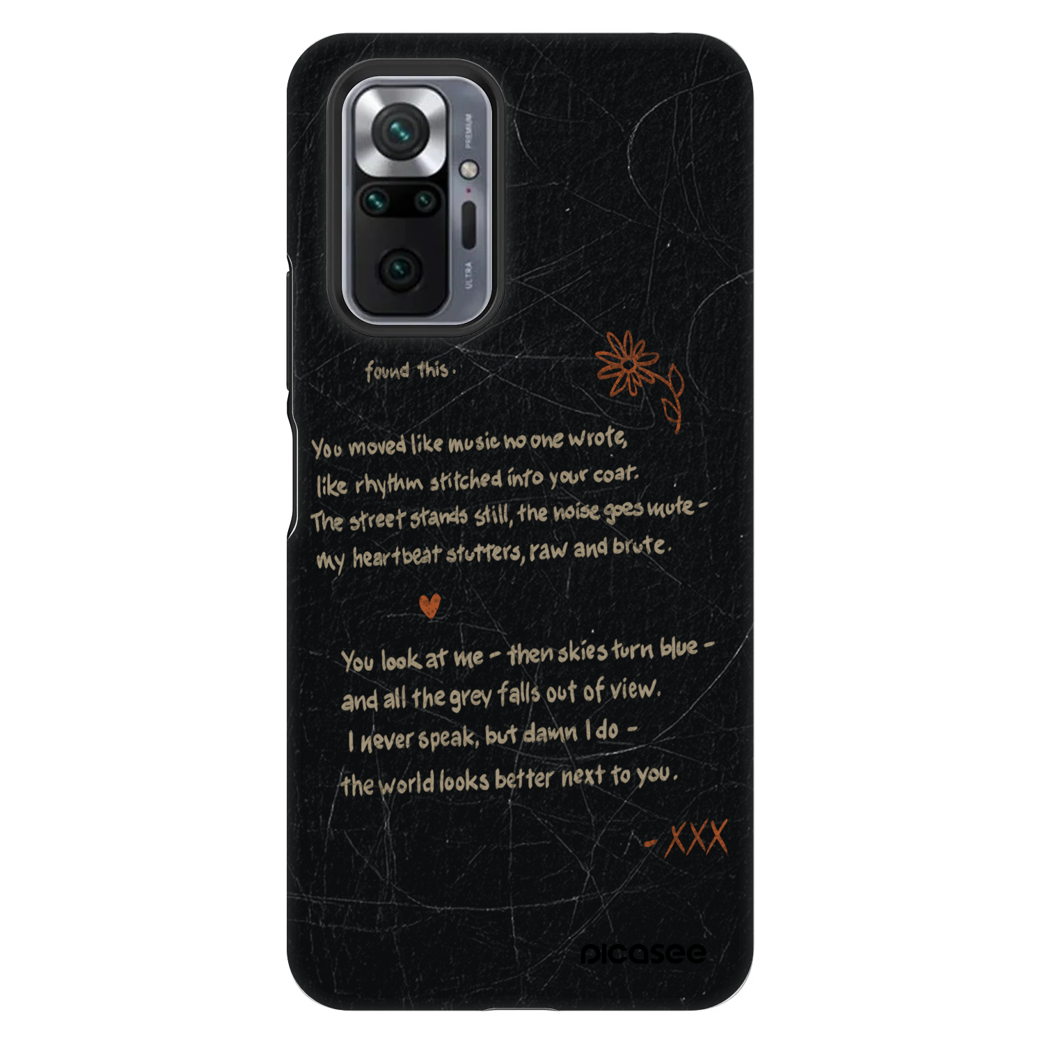 Picasee Fashion Case για Xiaomi Redmi Note 10 Pro - POET