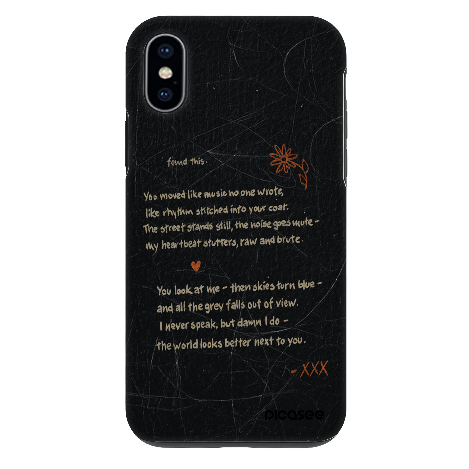 Picasee Fashion Case για Apple iPhone X/XS - POET