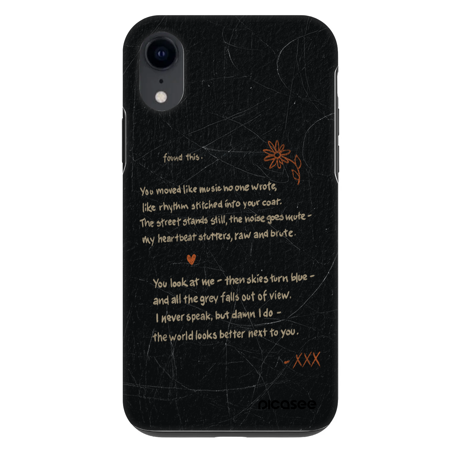 Picasee Fashion Case για Apple iPhone XR - POET