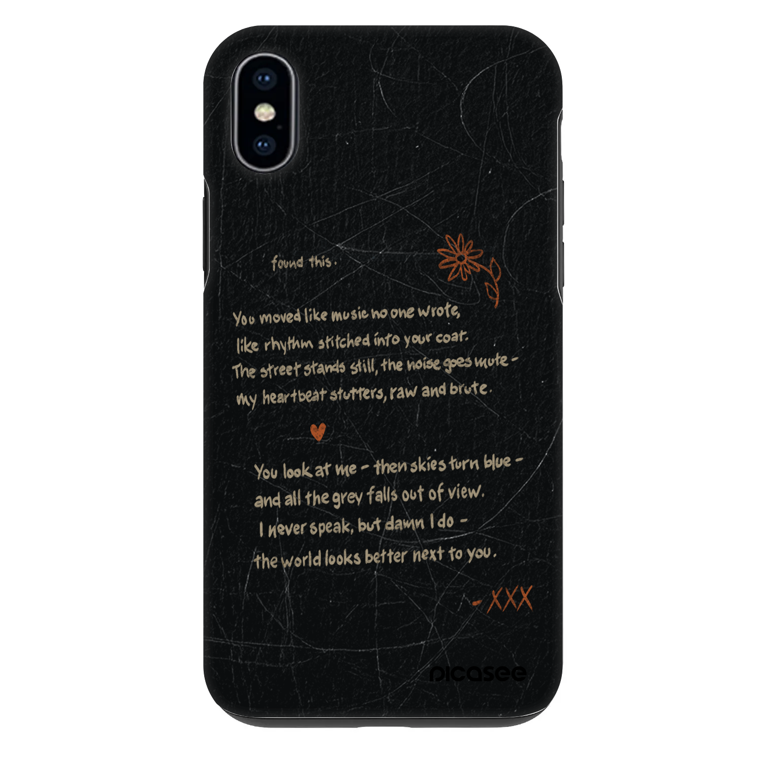 Picasee Fashion Case για Apple iPhone XS Max - POET