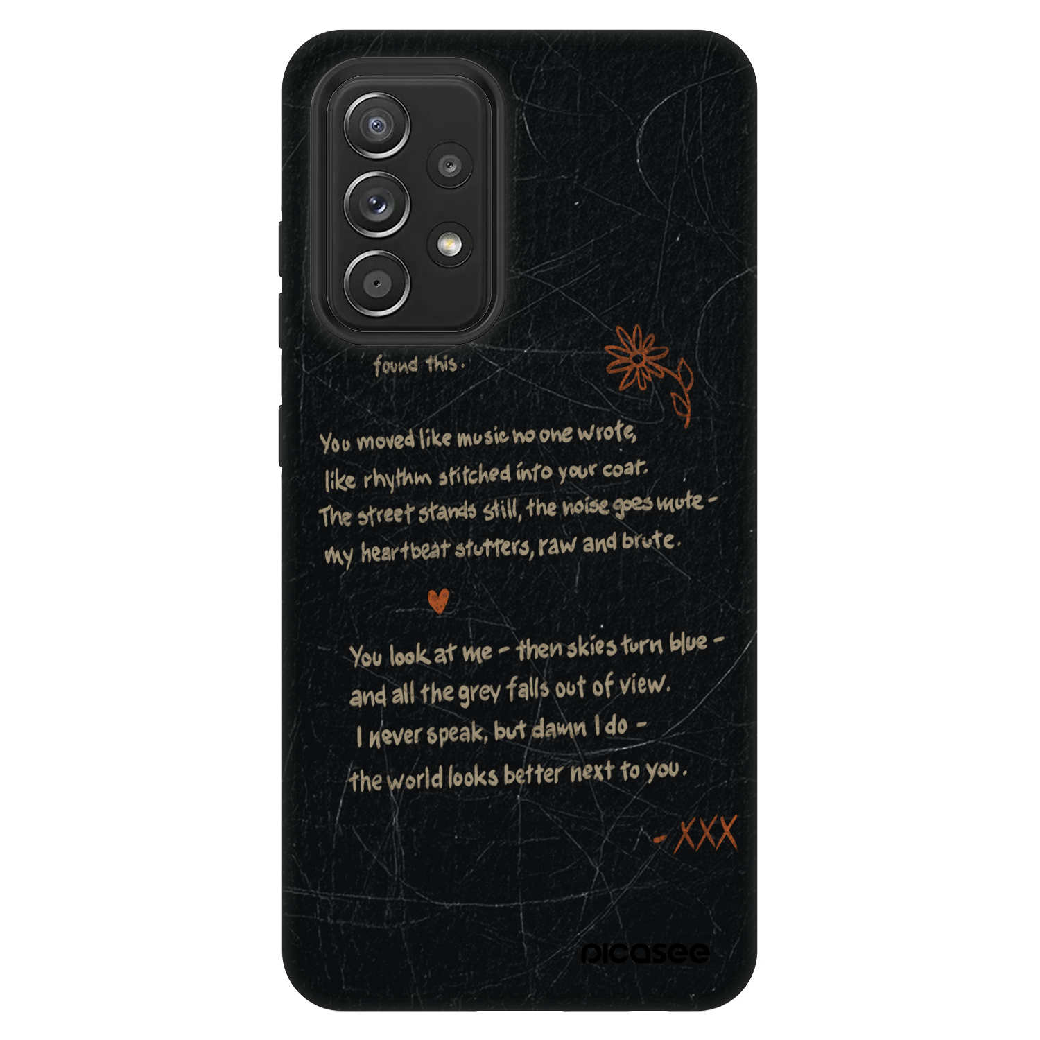Picasee Fashion Case για Samsung Galaxy A52s 5G A528B - POET