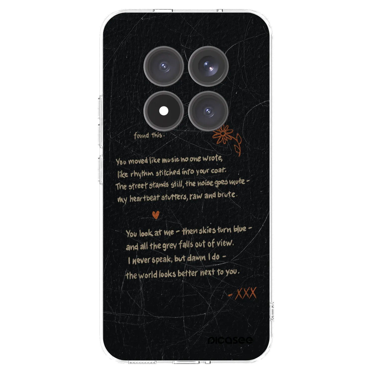 Picasee διαφανής θήκη σιλικόνης Xiaomi Redmi Note 15 Pro+ - POET