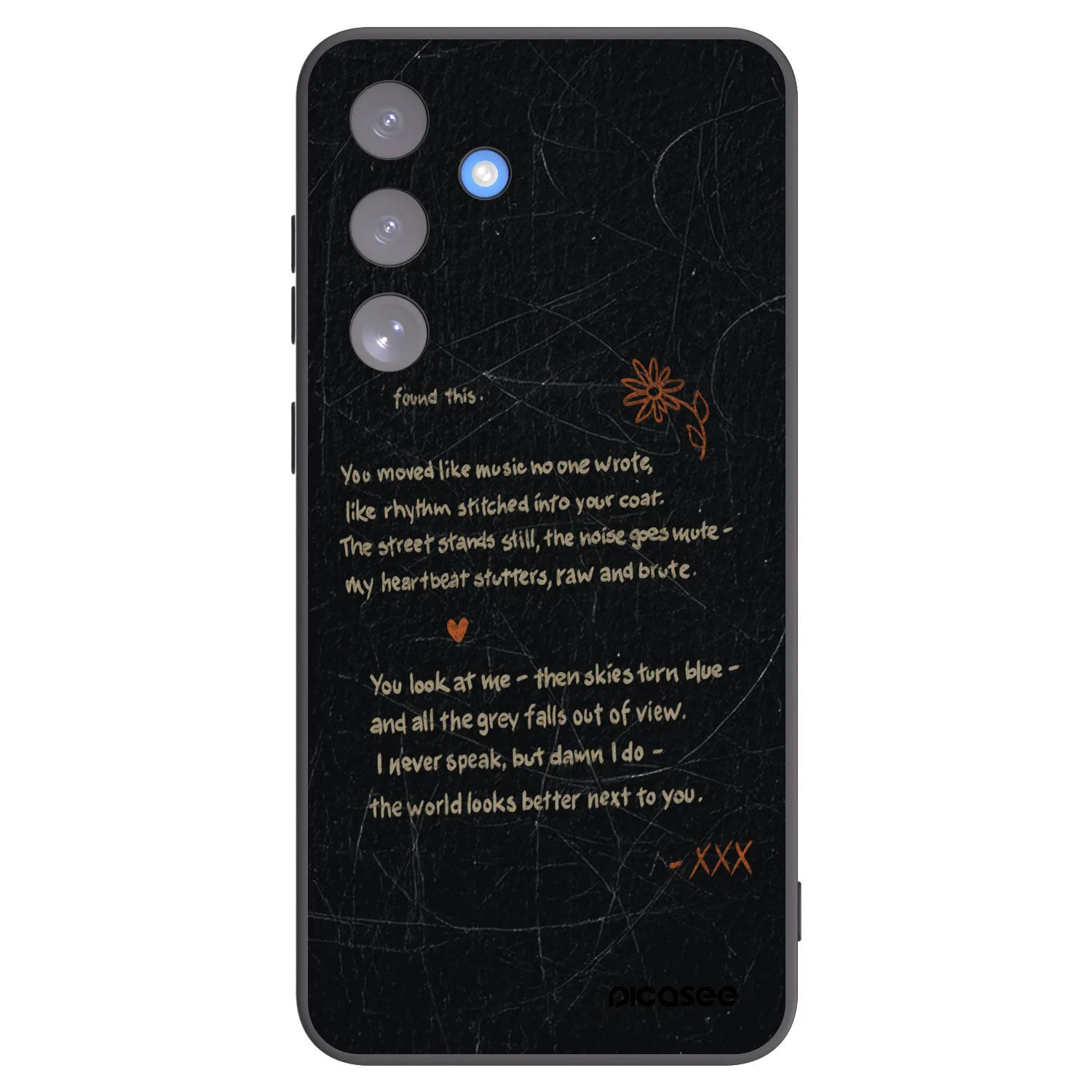 Picasee Μαύρη θήκη σιλικόνης για Samsung Galaxy S25 FE 5G - POET