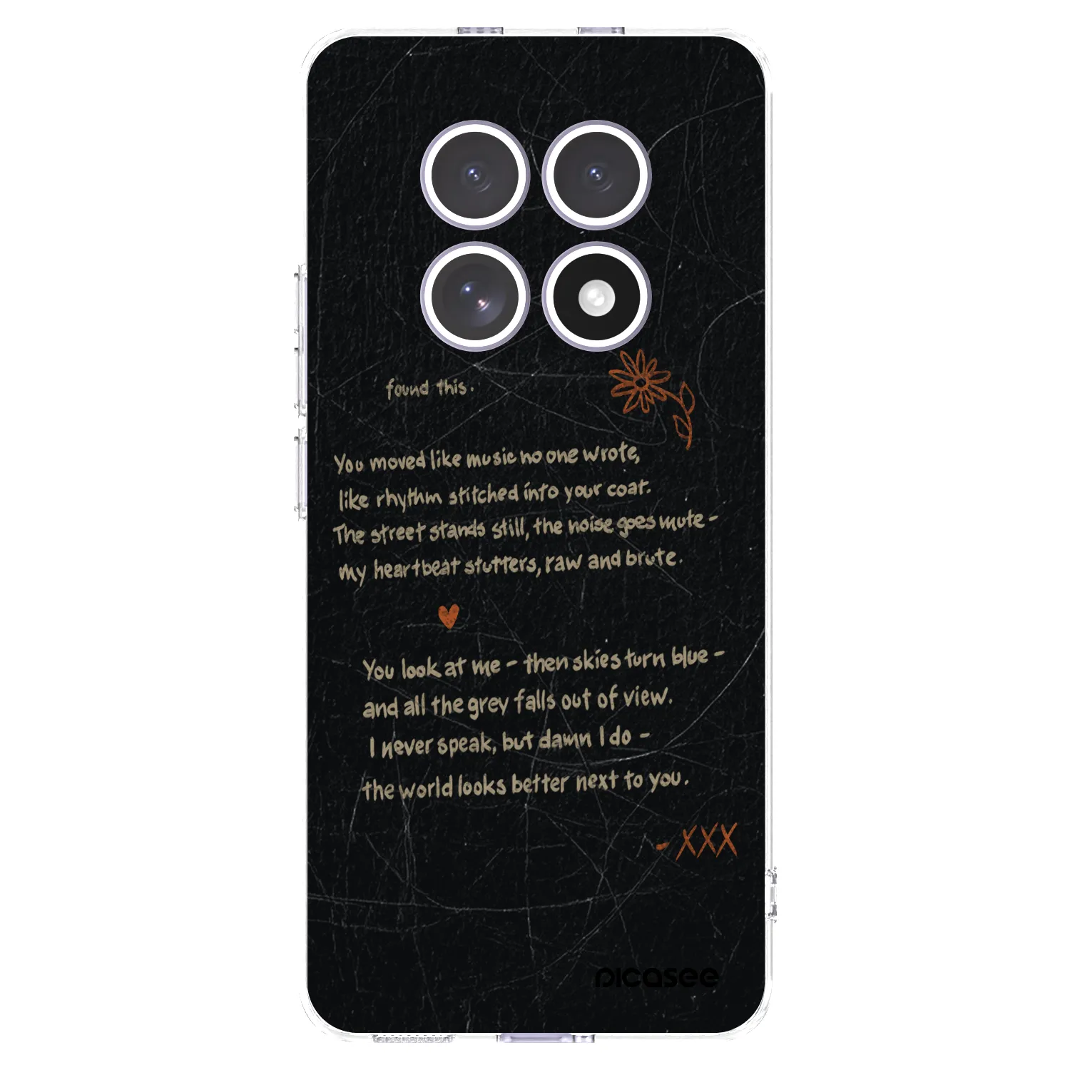 Picasee διαφανής θήκη σιλικόνης Xiaomi Redmi Note 15 - POET