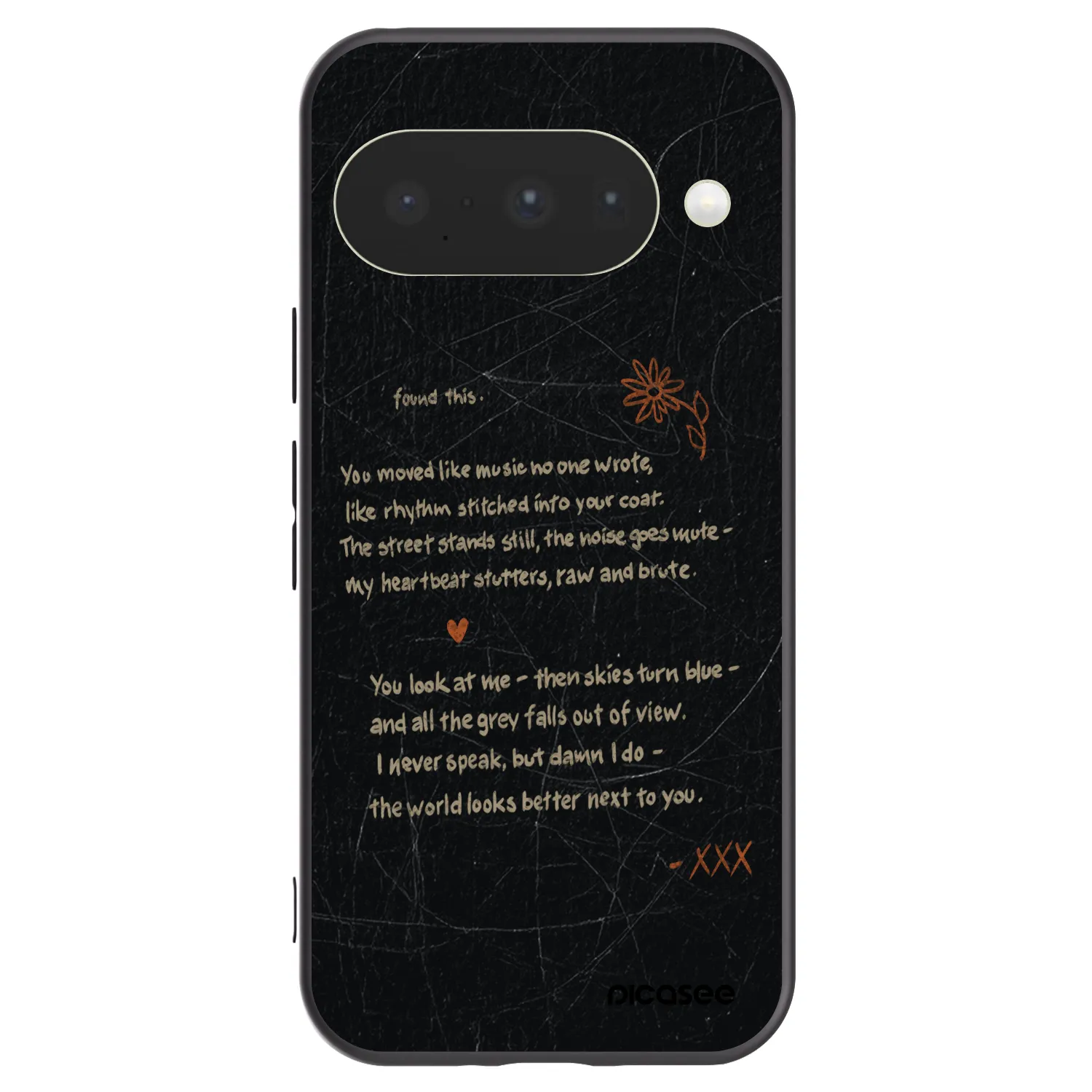 Picasee Μαύρη θήκη σιλικόνης για Google Pixel 10 - POET