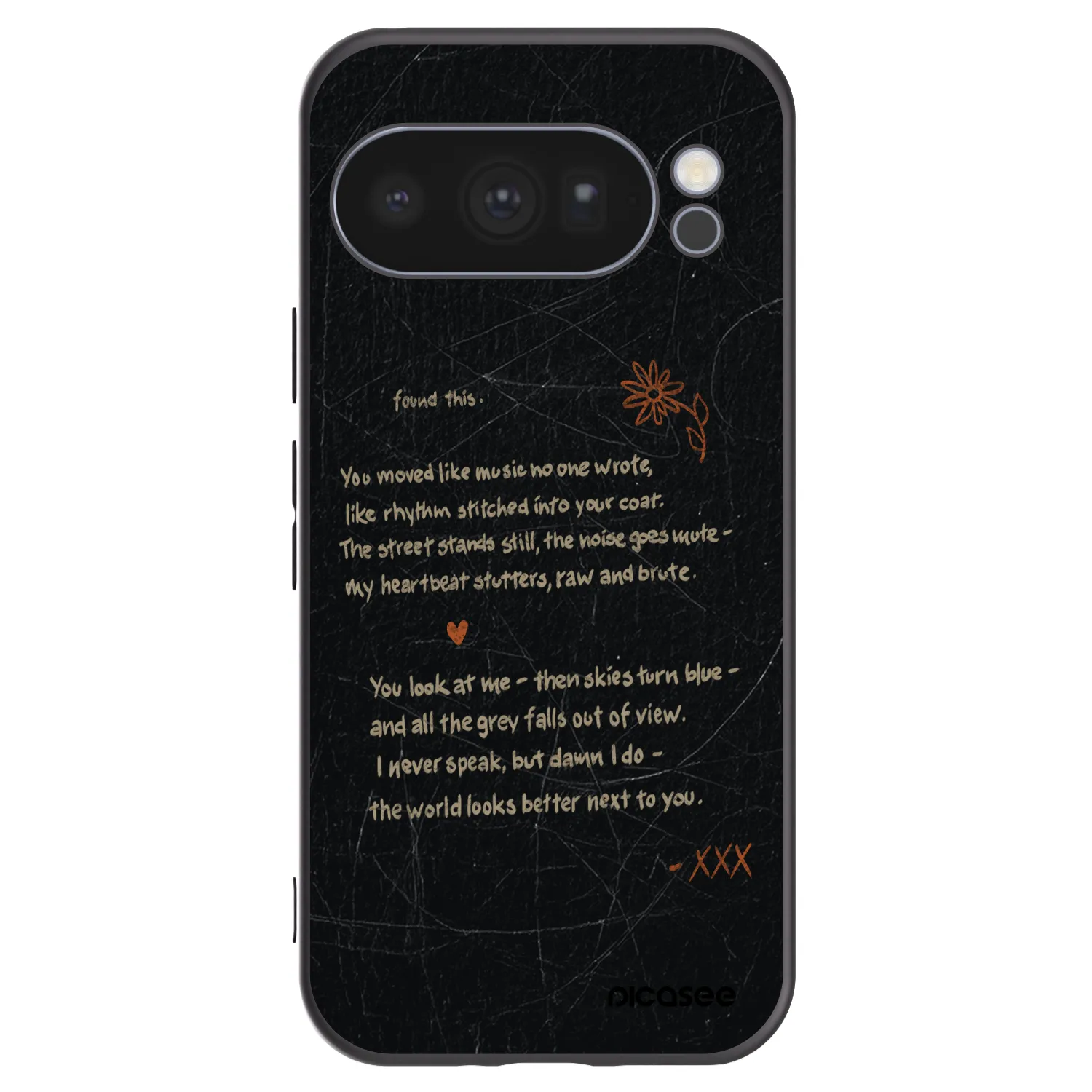 Picasee Μαύρη θήκη σιλικόνης για Google Pixel 10 Pro - POET