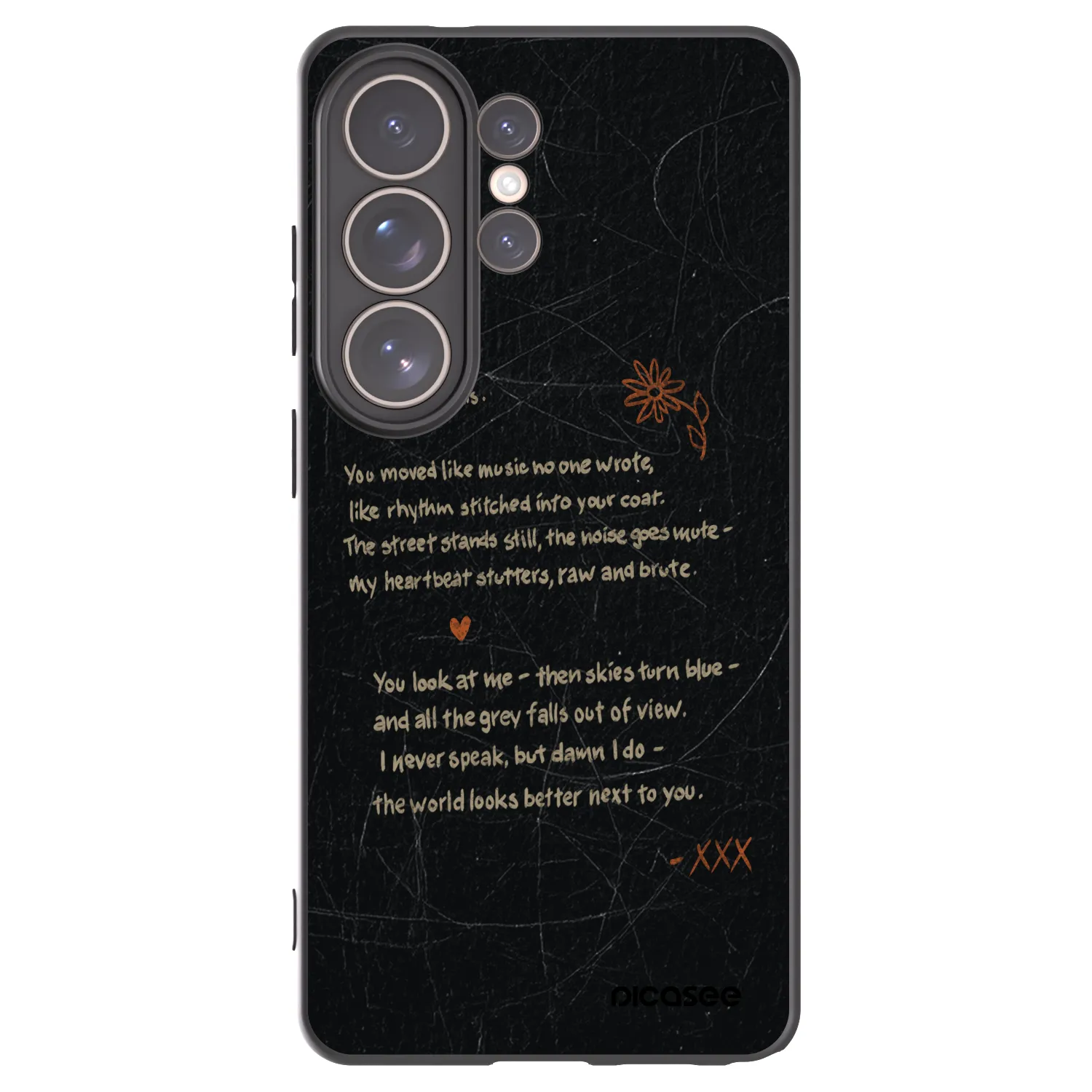 Picasee Μαύρη θήκη σιλικόνης για Samsung Galaxy S26 Ultra - POET