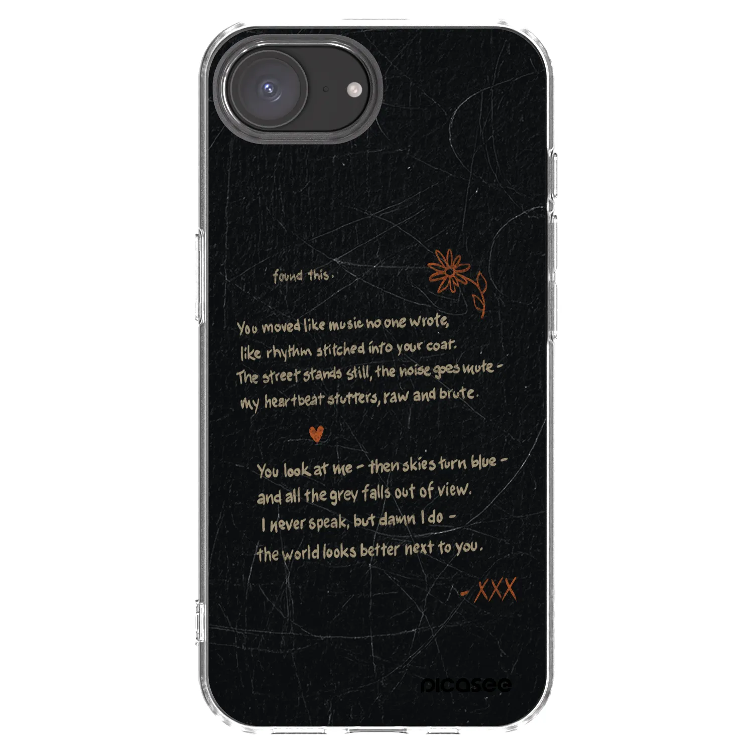 Picasee διαφανής θήκη σιλικόνης Apple iPhone 17e - POET