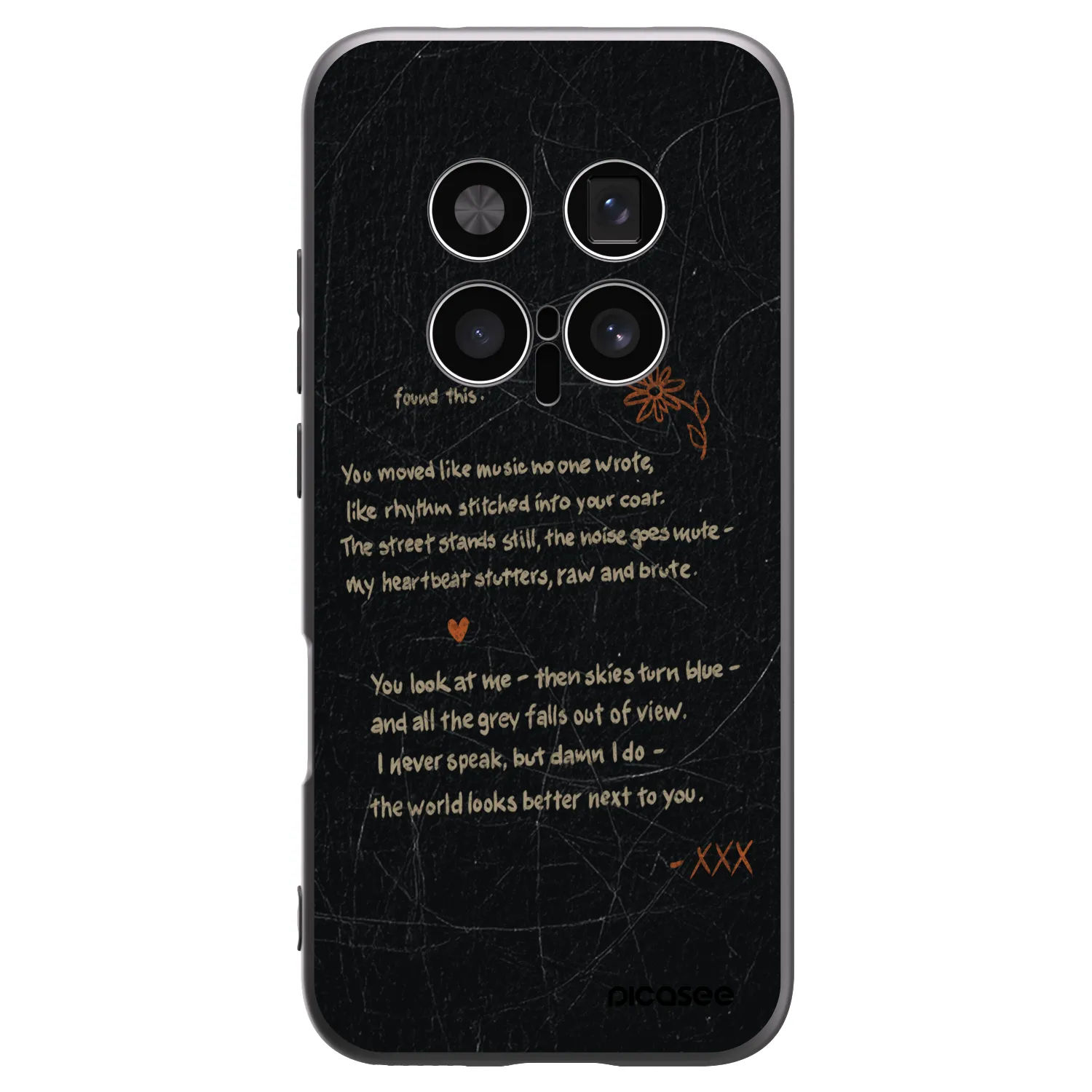 Picasee Μαύρη θήκη σιλικόνης για Honor Magic8 Pro 5G - POET