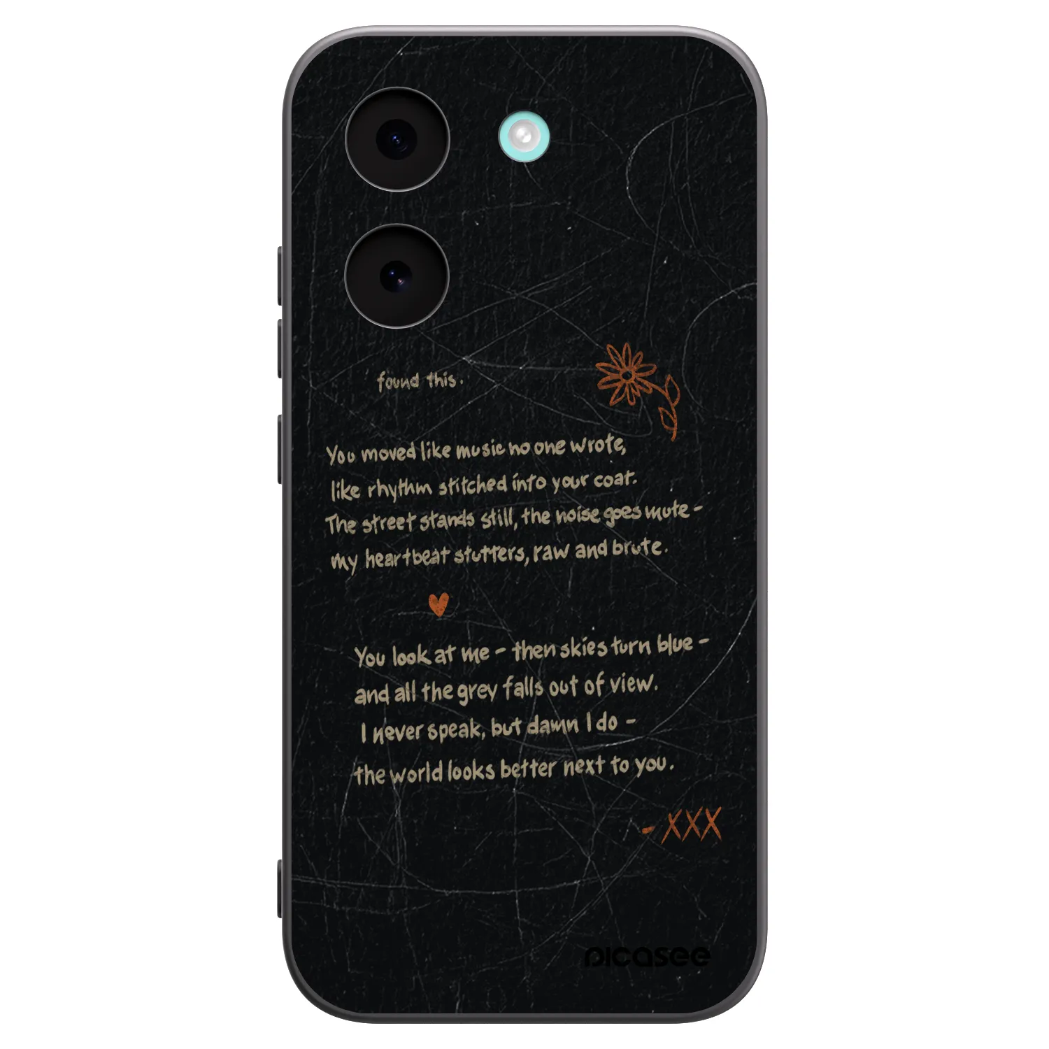 Picasee Μαύρη θήκη σιλικόνης για Xiaomi Poco X8 Pro - POET