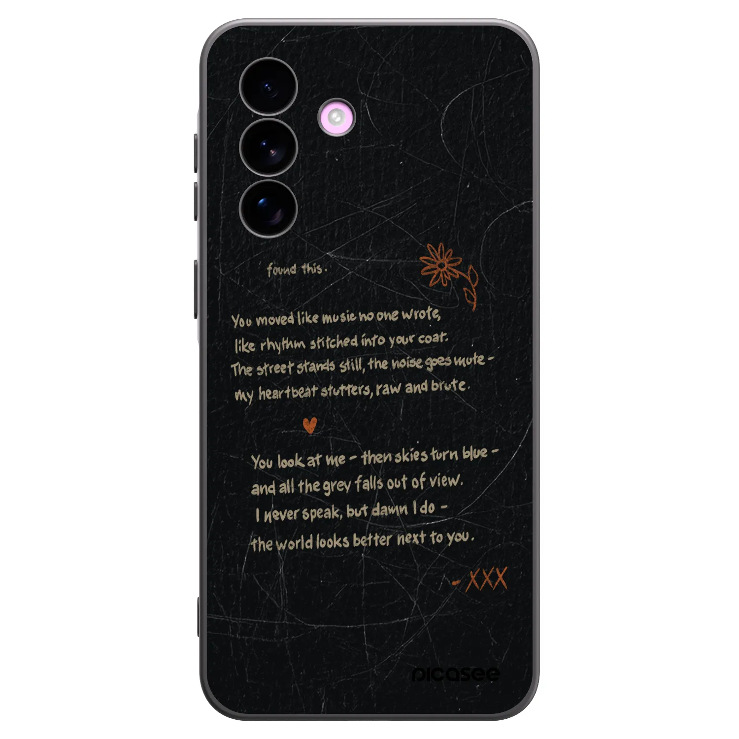 Picasee Μαύρη θήκη σιλικόνης για Samsung Galaxy A57 5G - POET