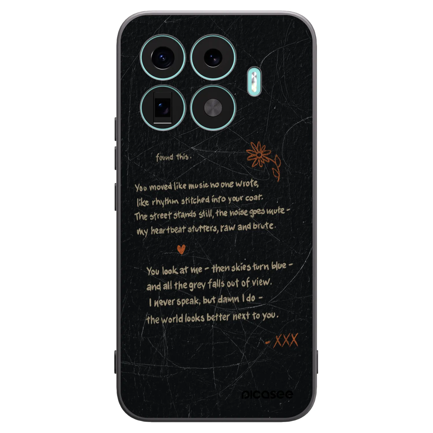 Picasee Μαύρη θήκη σιλικόνης για Xiaomi 17T Pro - POET