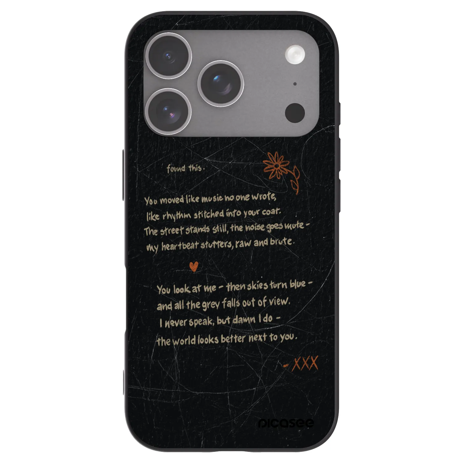 Picasee Μαύρη θήκη σιλικόνης για Apple iPhone 18 Pro - POET
