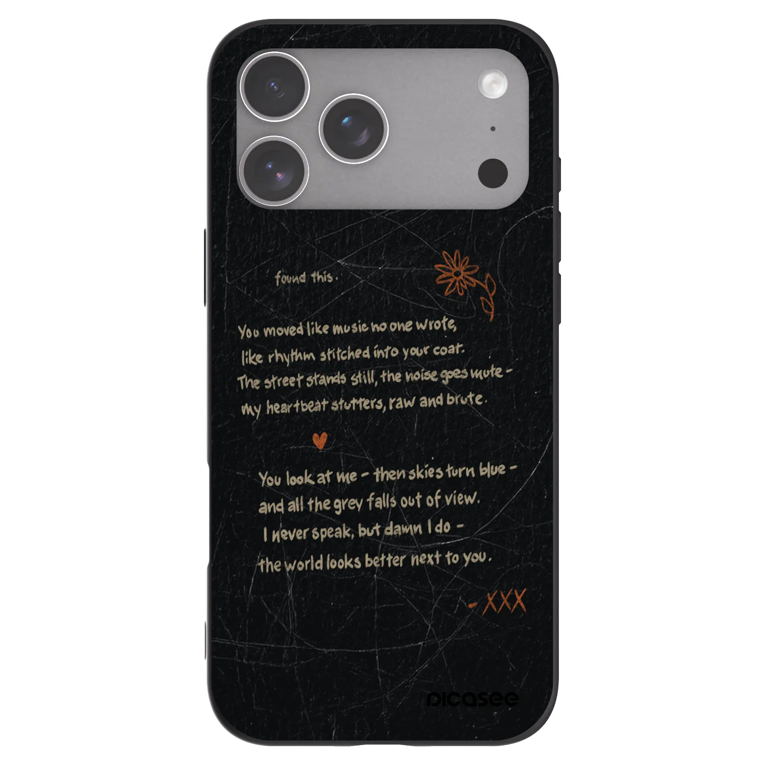 Picasee Μαύρη θήκη σιλικόνης για Apple iPhone 18 Pro Max - POET
