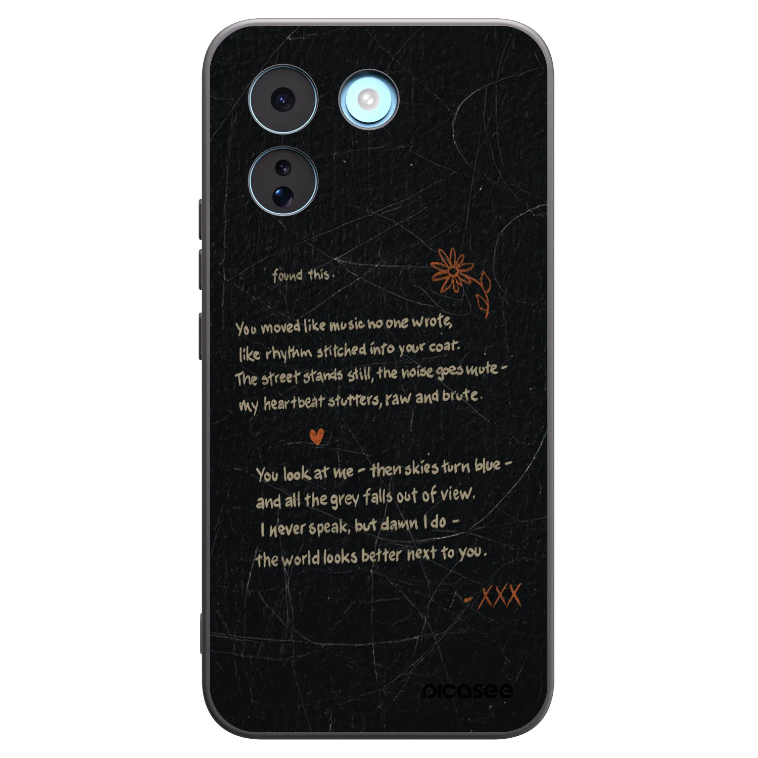 Picasee Μαύρη θήκη σιλικόνης για Xiaomi Redmi Note 17 Pro MAX 5G - POET