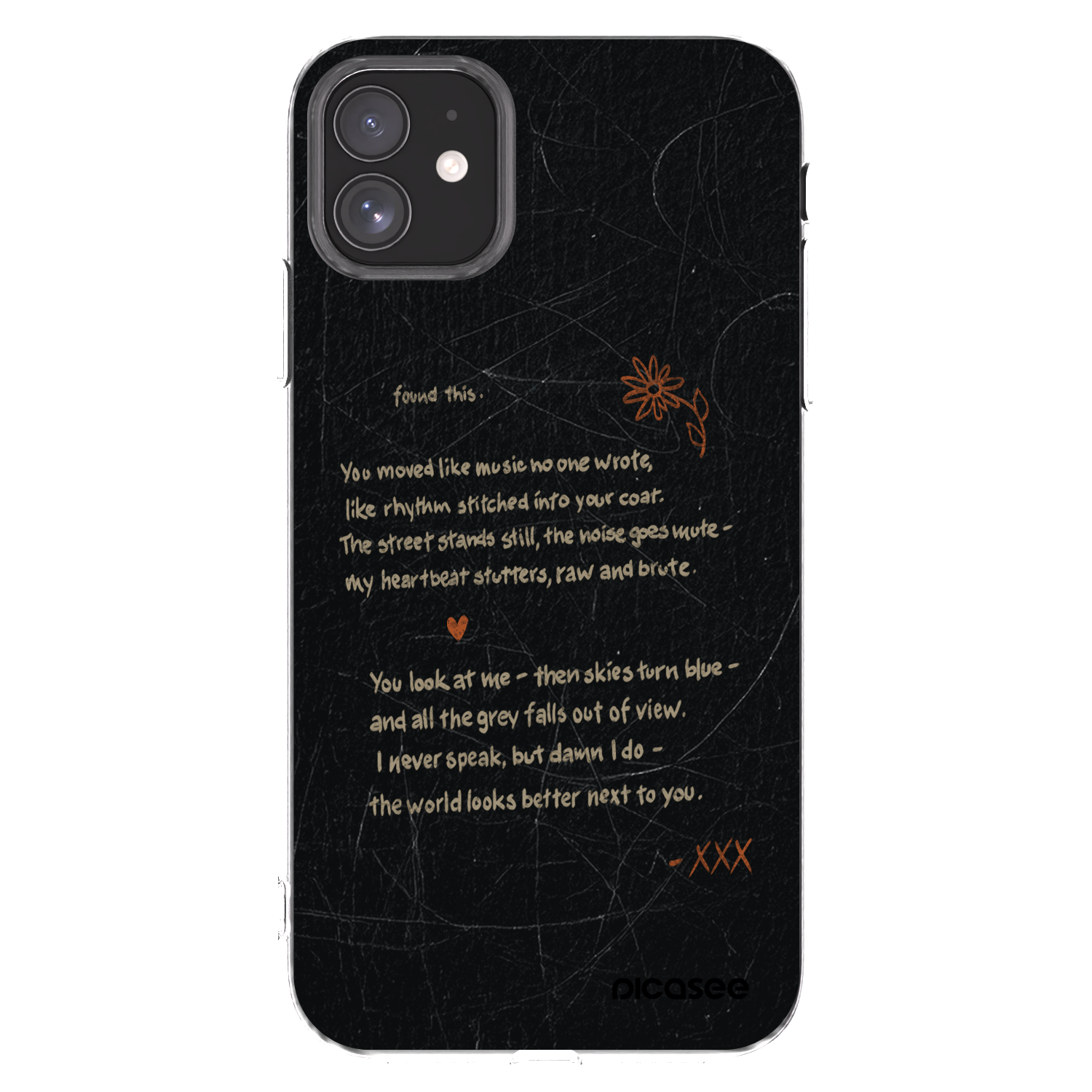 Picasee διαφανής θήκη σιλικόνης Apple iPhone 11 - POET
