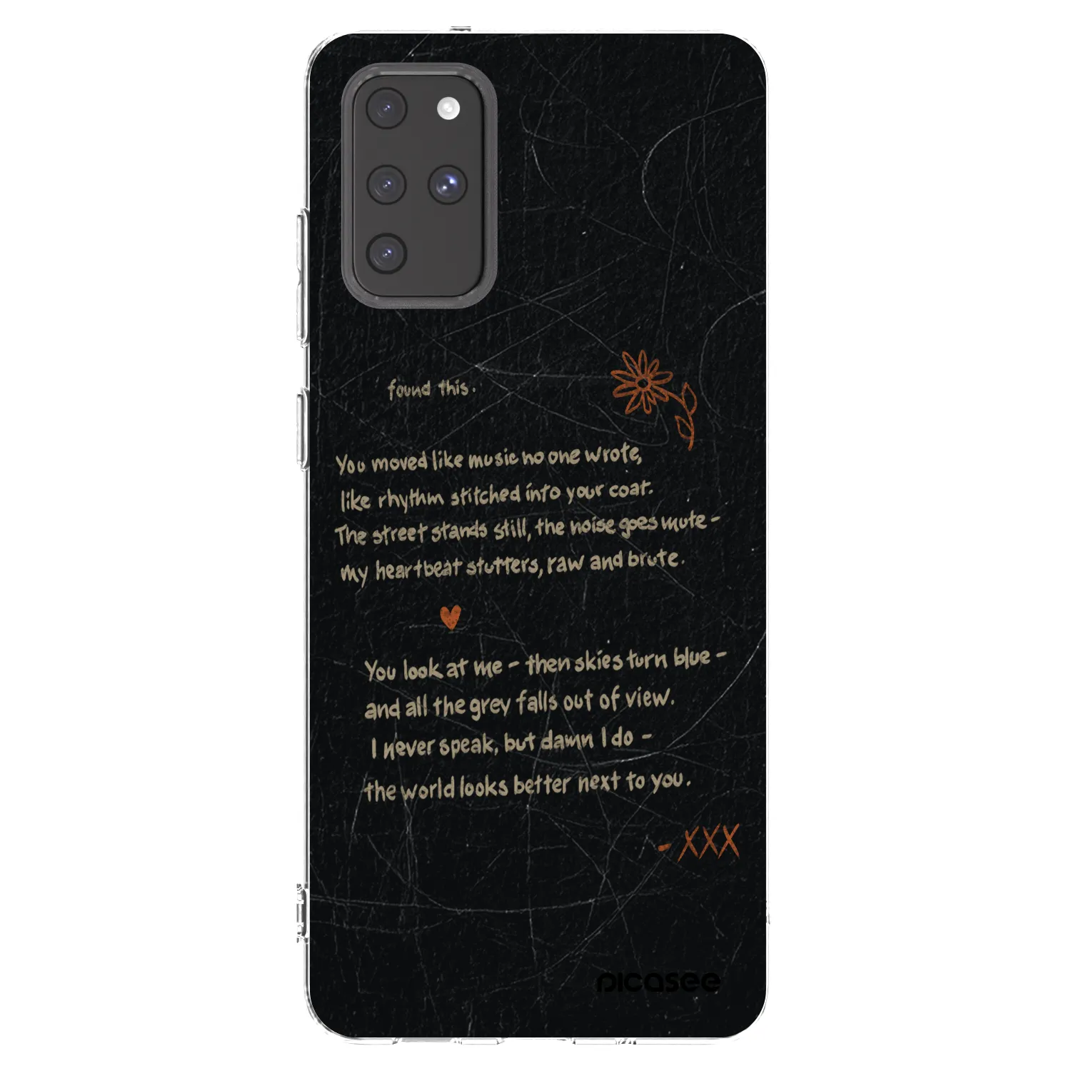 Picasee διαφανής θήκη σιλικόνης Samsung Galaxy S20+ G985F - POET