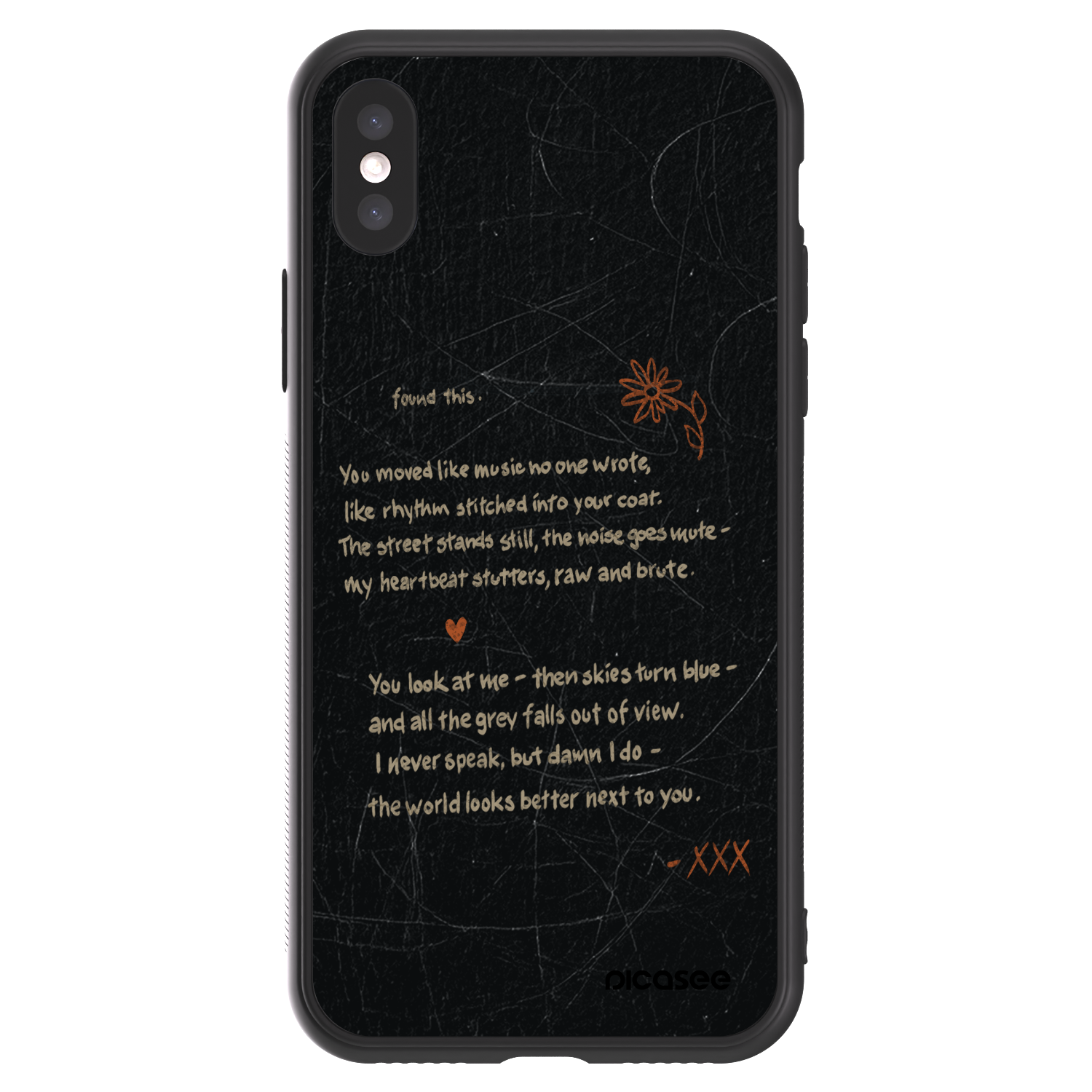 Picasee ULTIMATE CASE για Apple iPhone X/XS - POET