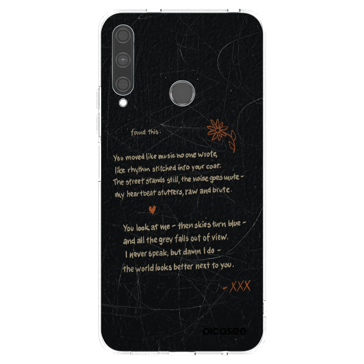 Picasee διαφανής θήκη σιλικόνης Huawei P40 Lite E - POET