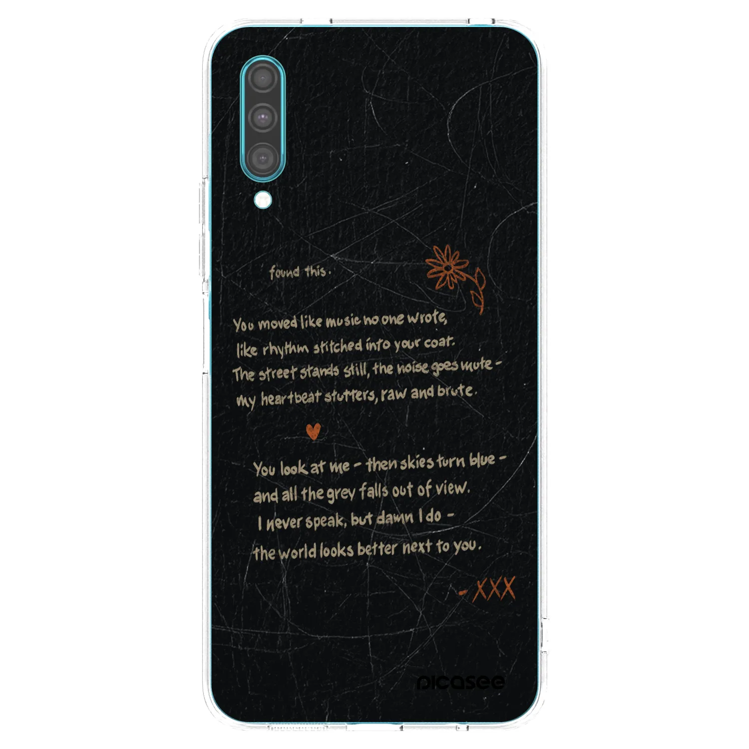 Picasee διαφανής θήκη σιλικόνης Samsung Galaxy A30s A307F - POET
